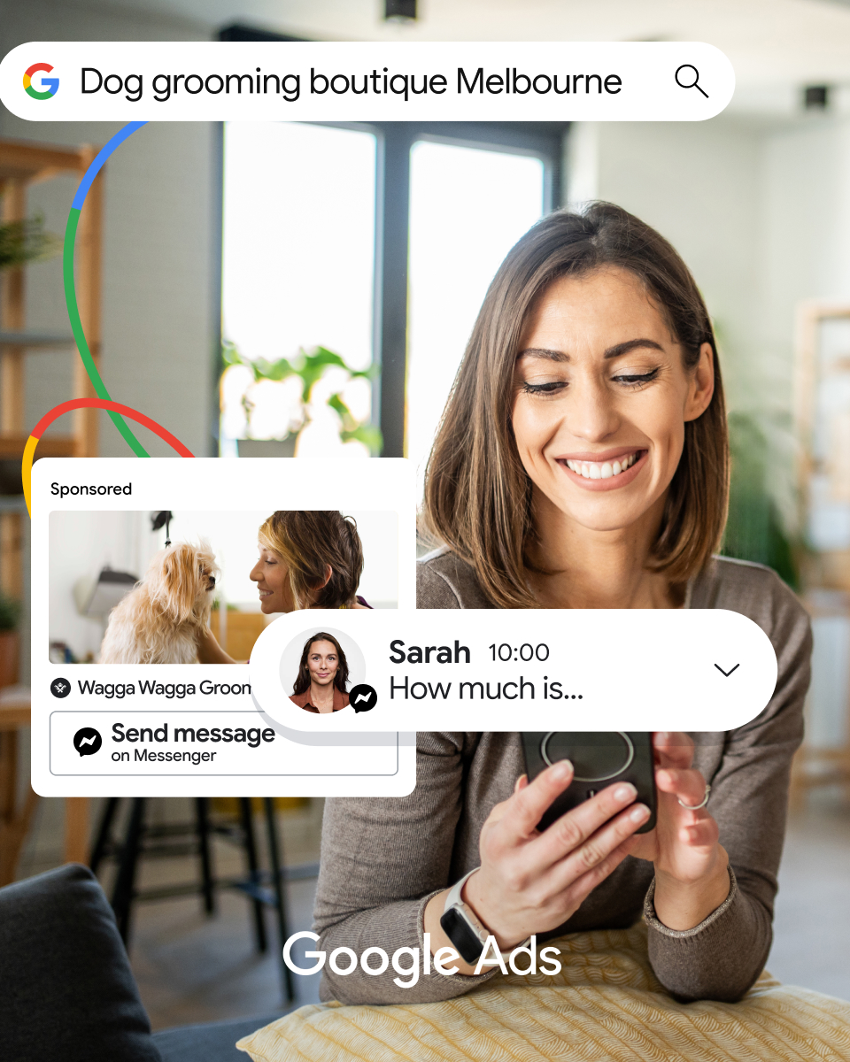 Google Ads Facebook ad