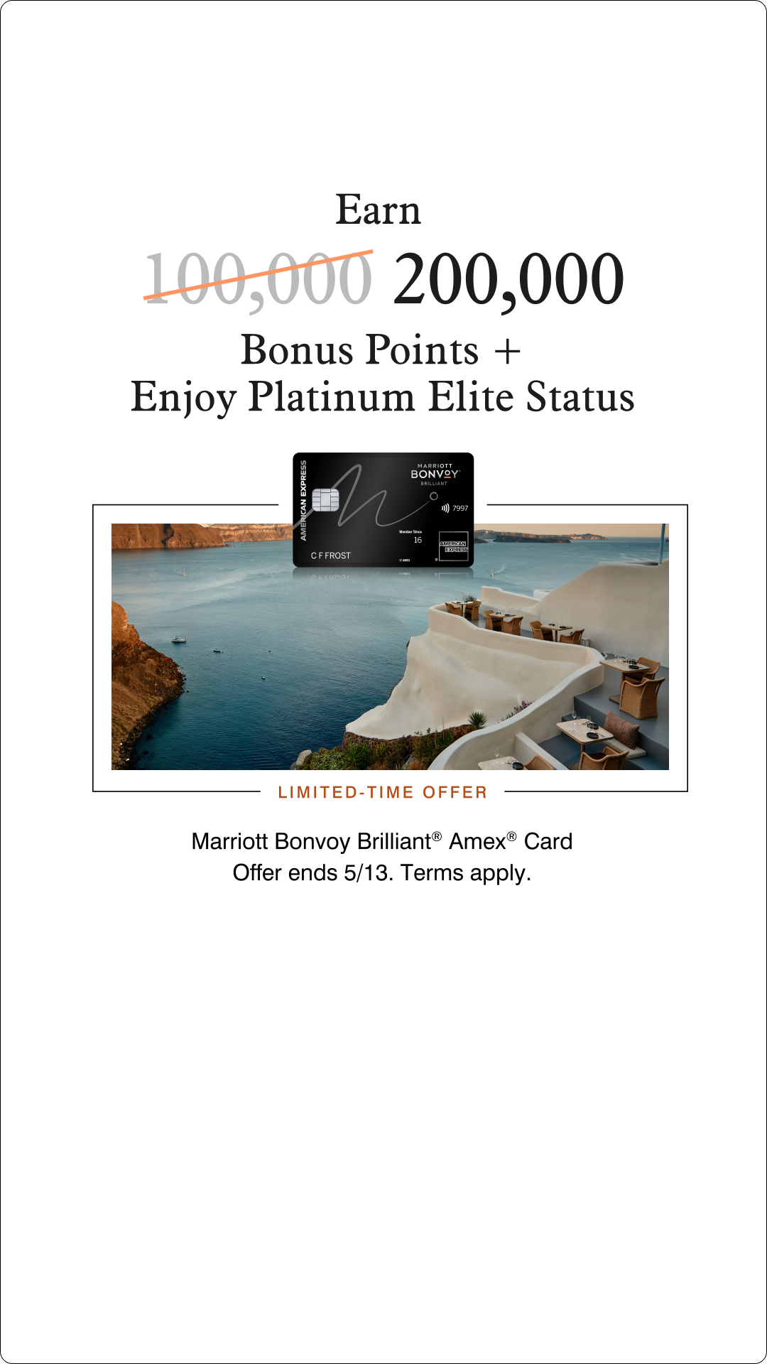 Marriott Bonvoy Facebook ad