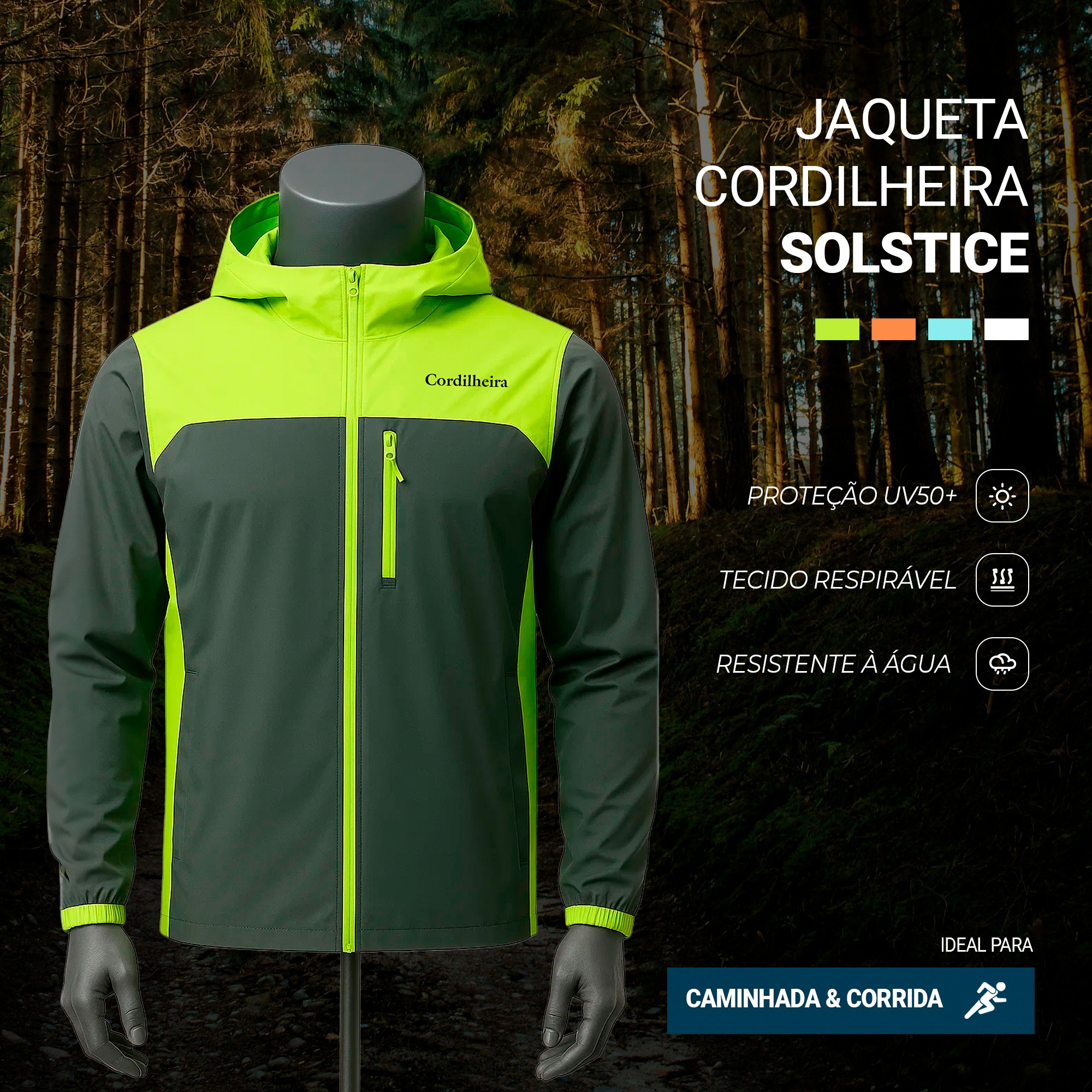 Cordilheira Brasil Facebook ad: A jaqueta feita para o dia a dia…