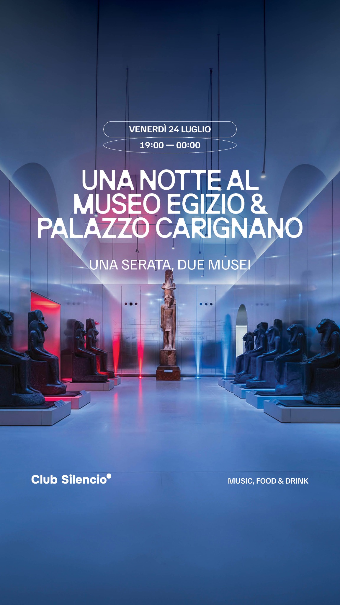 Club Silencio Facebook ad: Venerdì 24 luglio Club Silencio un evento, due…