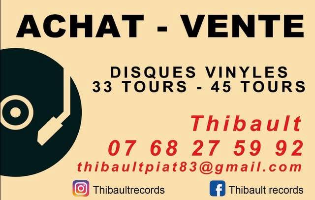 Thibault records Facebook ad: Disquaire professionnel rachète votre collection de…