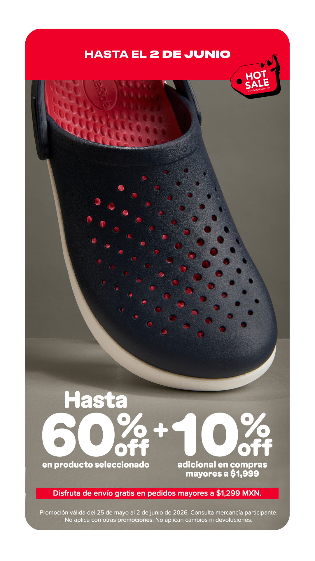 Crocs Facebook ad
