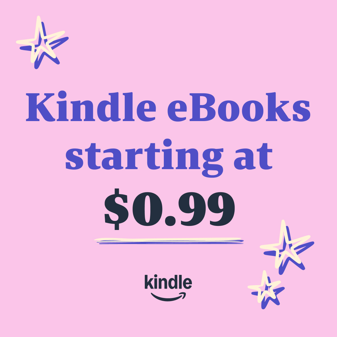 Amazon Kindle Facebook ad
