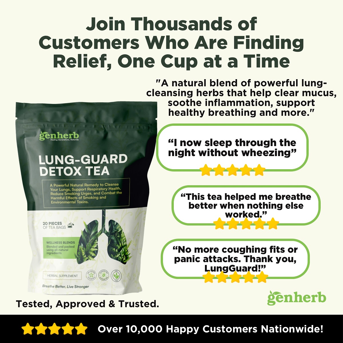 Genherb Wellness Facebook ad