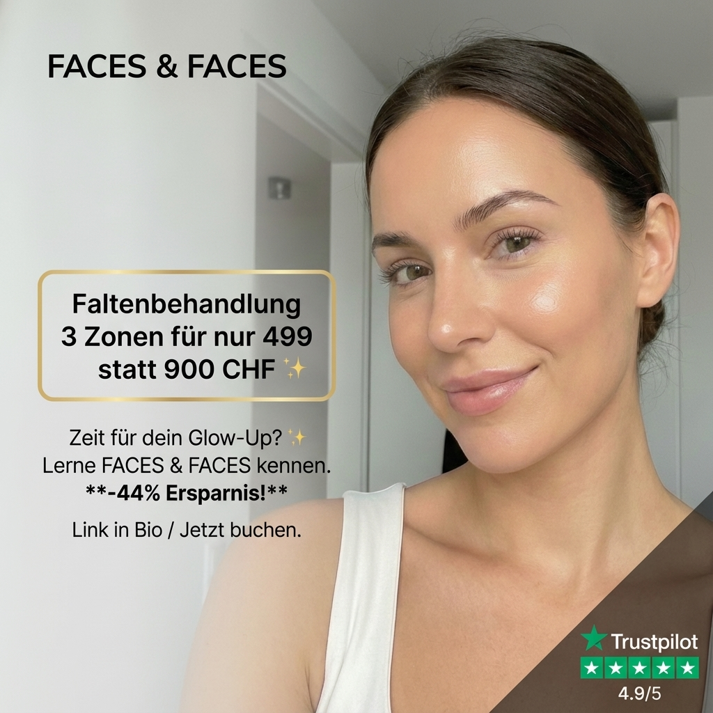 Faces & Faces Facebook ad: Exklusives Welcome-Special: 3 Zonen für nur 499.