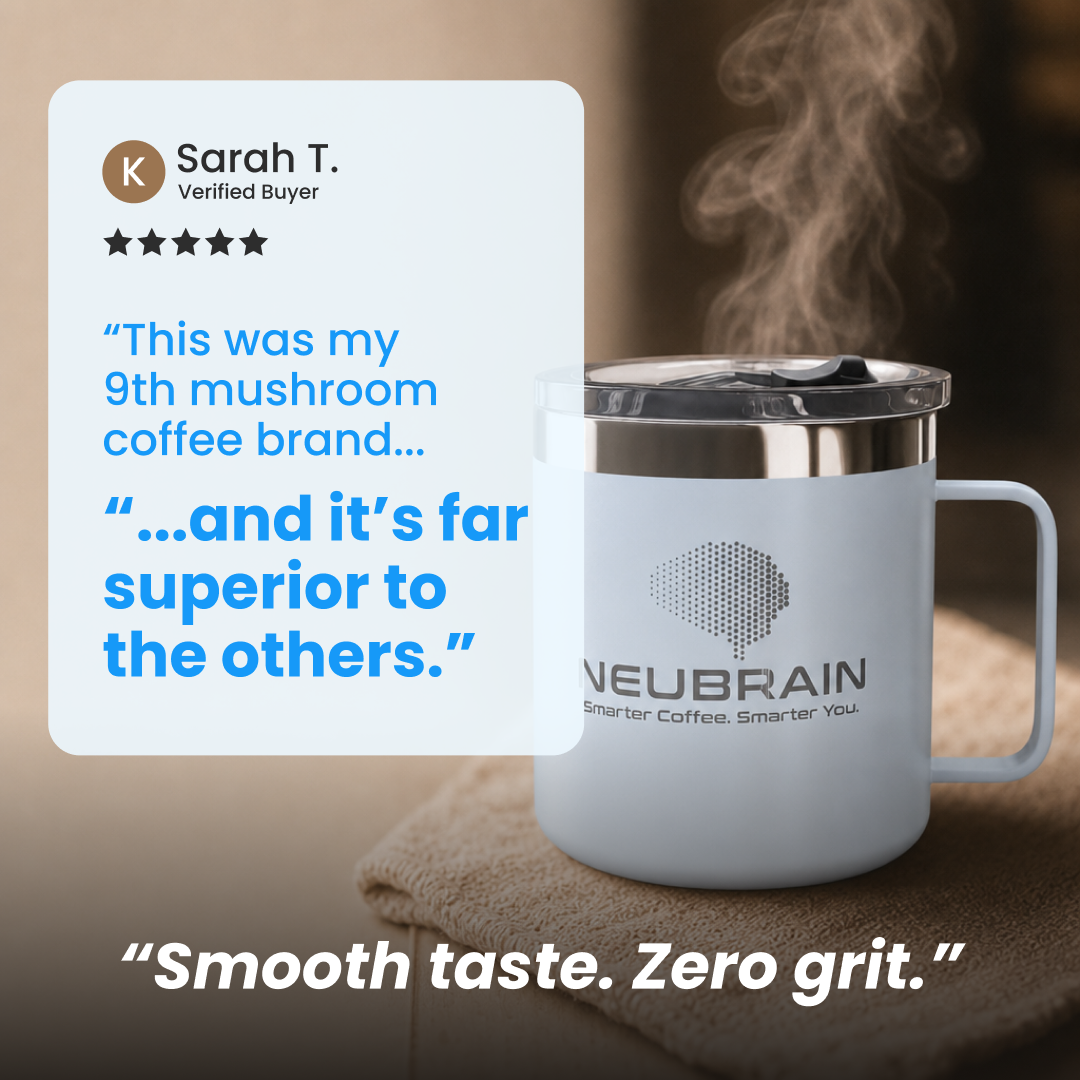 Mushroom Coffee's Ranked Facebook ad