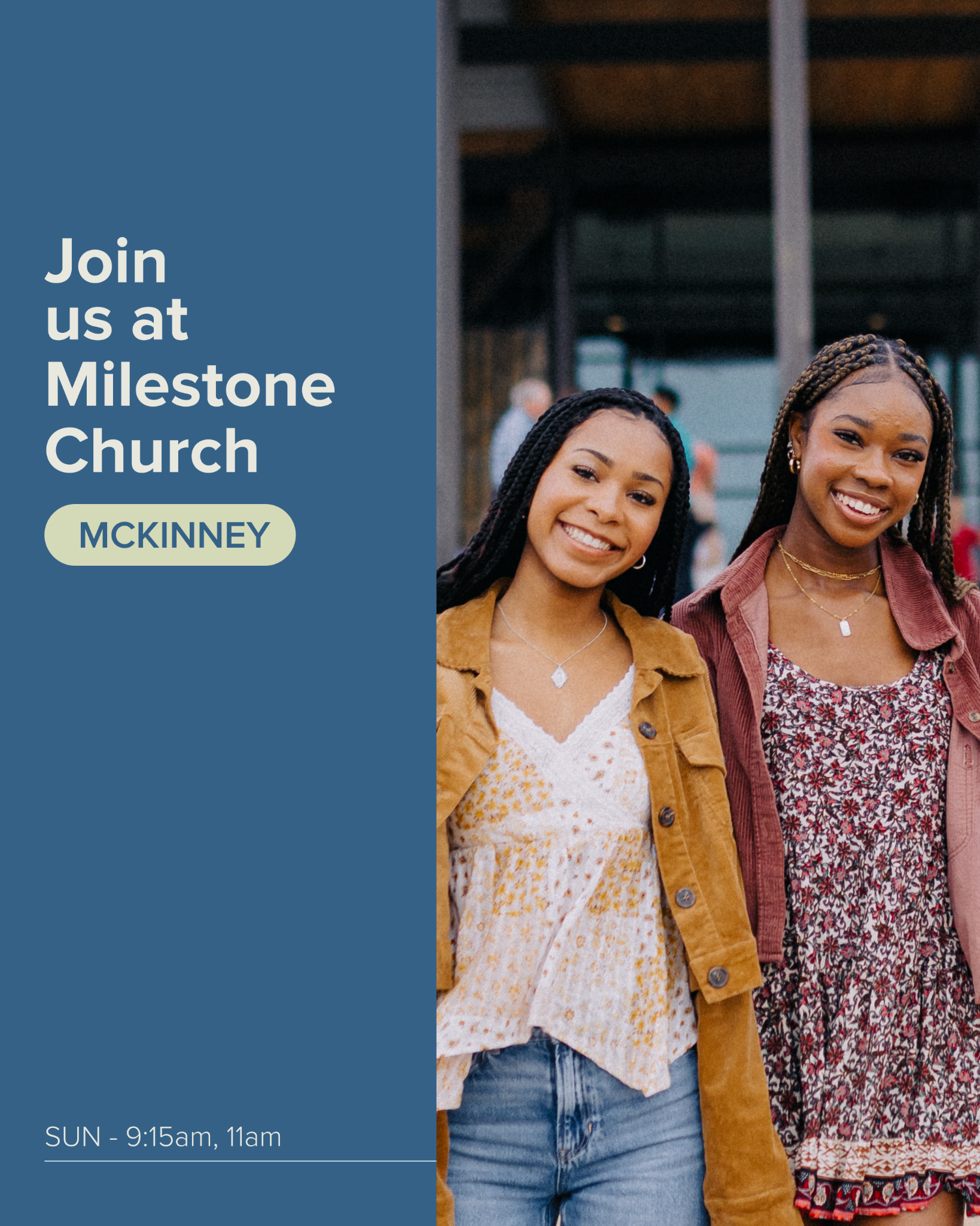 Milestone Church Facebook ad from Jun 12, 2026