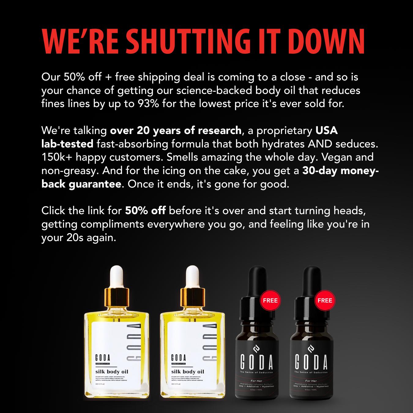 Goda Perfume Facebook ad