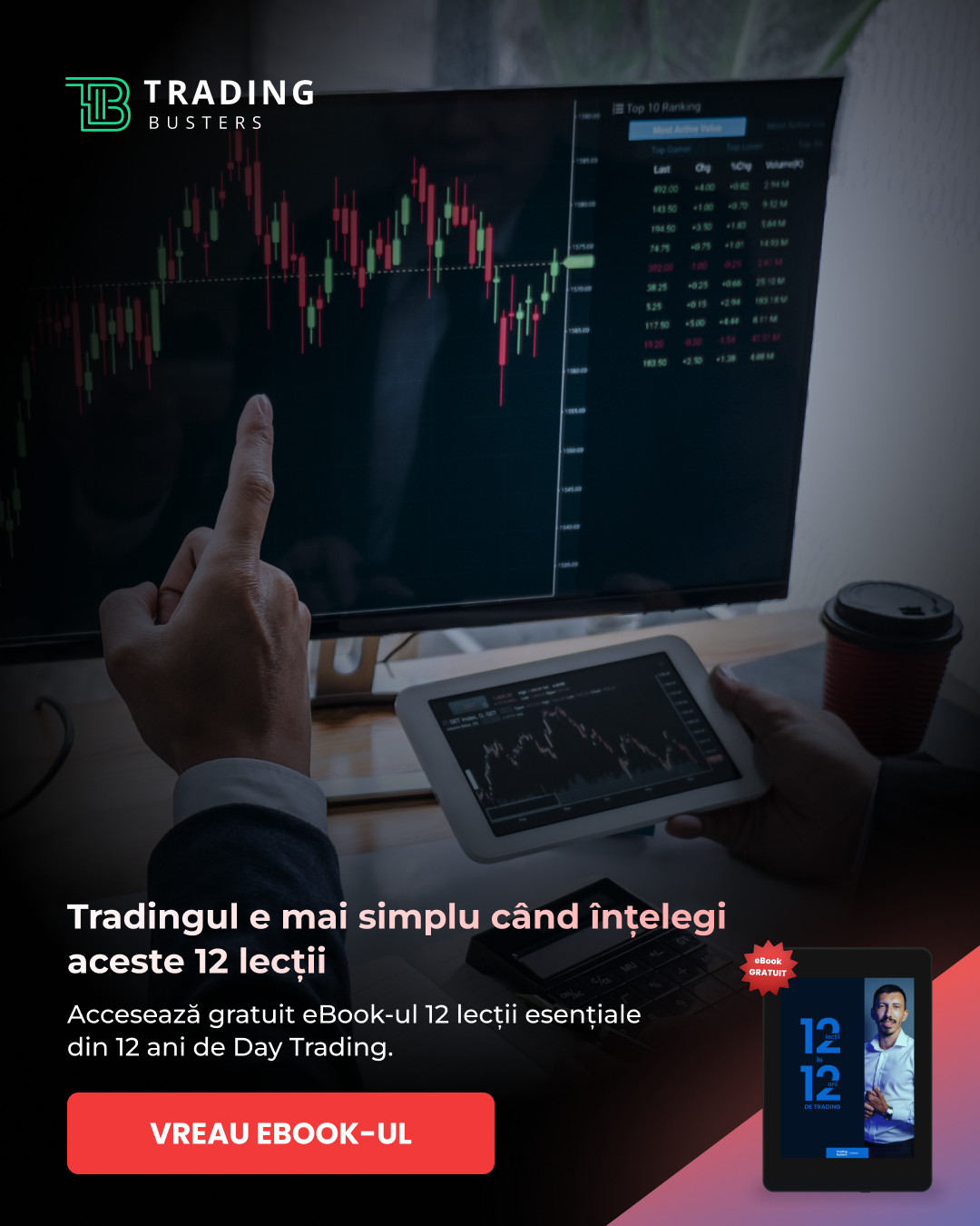 Trading Busters Romania Facebook ad