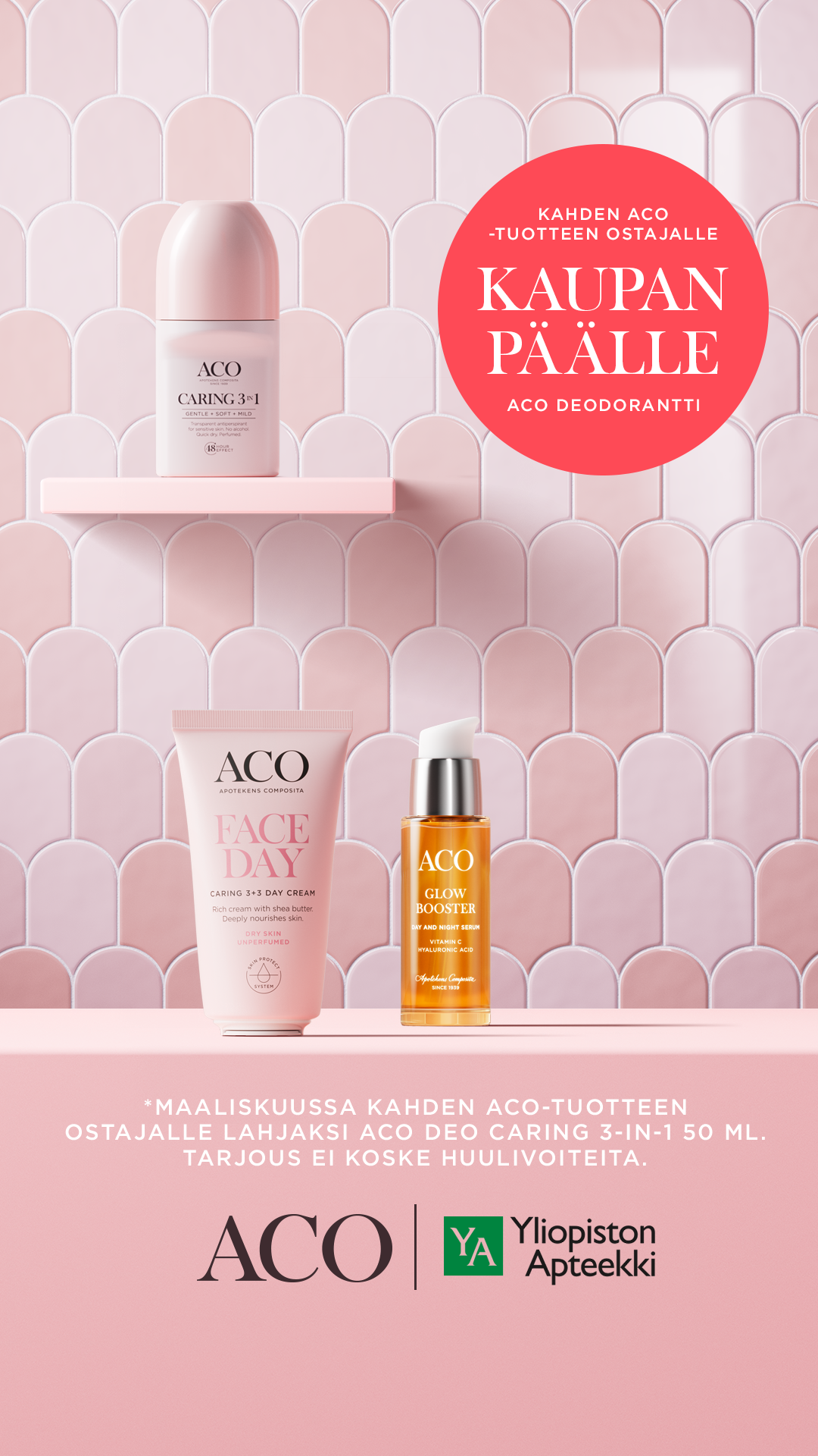 ACO Finland Facebook ad from Mar 3, 2026