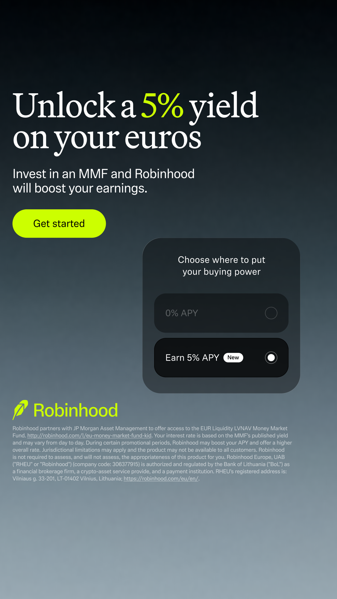 Robinhood EU Facebook ad