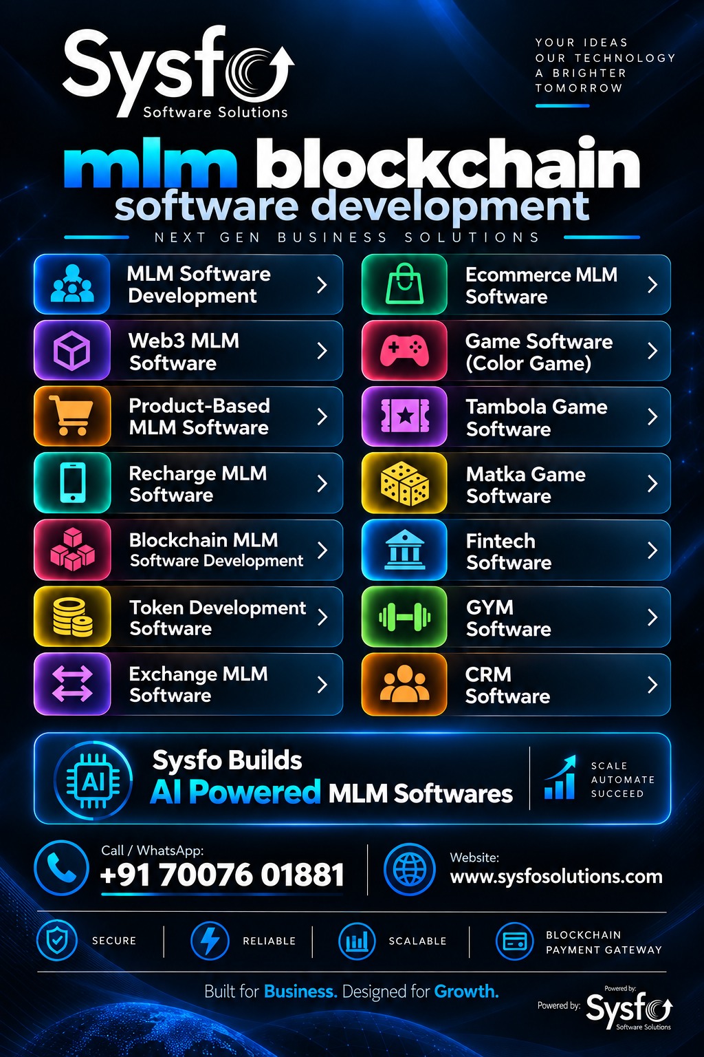Sysfo Software Facebook ad