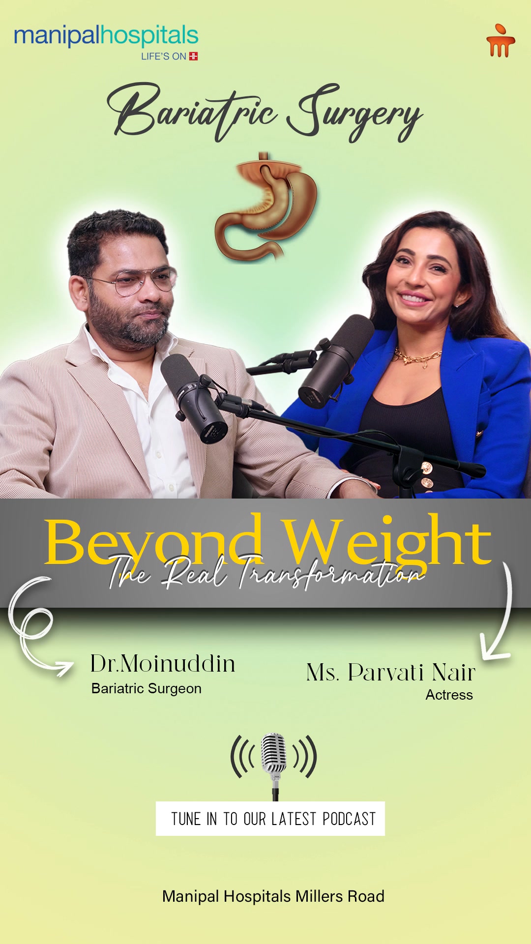 Manipal Hospitals Bengaluru Facebook ad: Struggling with weight gain despite your efforts?