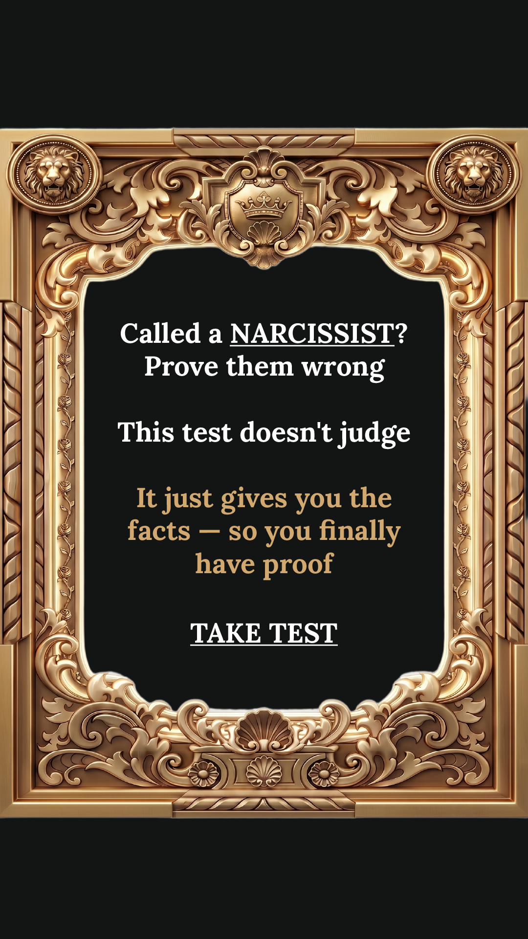 Personality Type Facebook ad