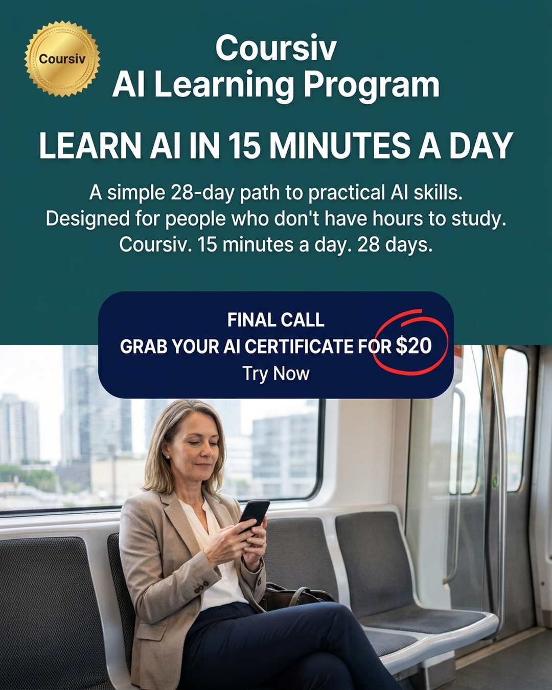 AI Simplified Facebook ad