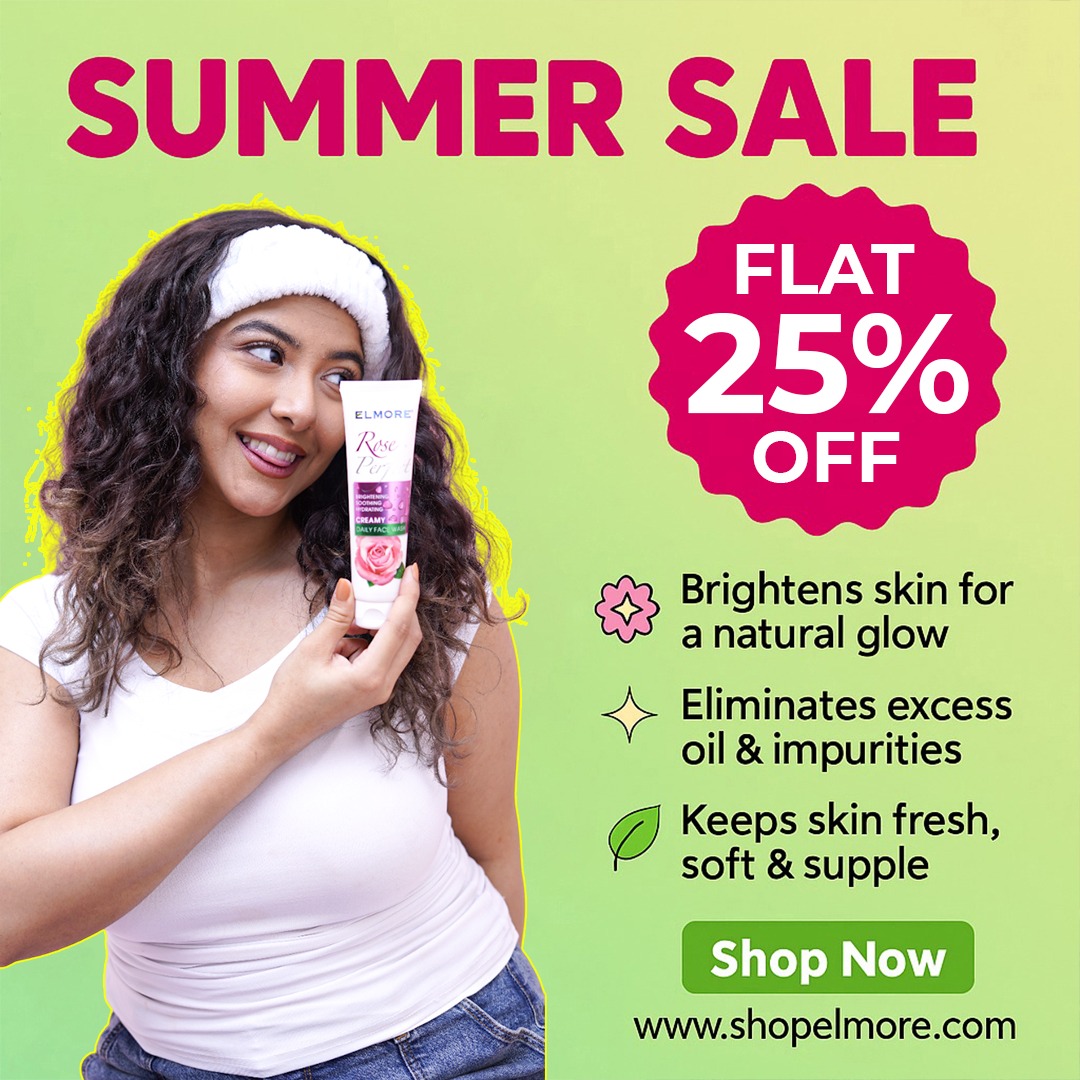 Elmore Beauty Facebook ad