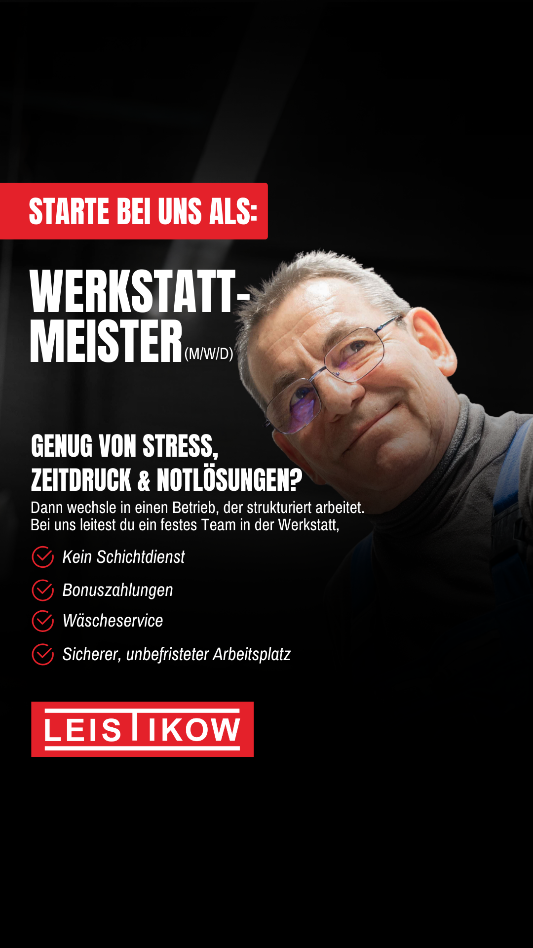 Joachim Leistikow GmbH Facebook ad from May 18, 2026