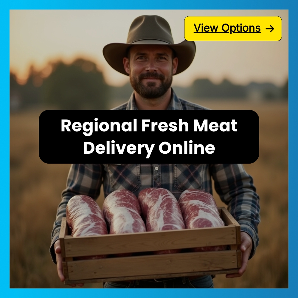 GoSearchable Ripple Facebook ad: Regional Fresh Meat Delivery Online.