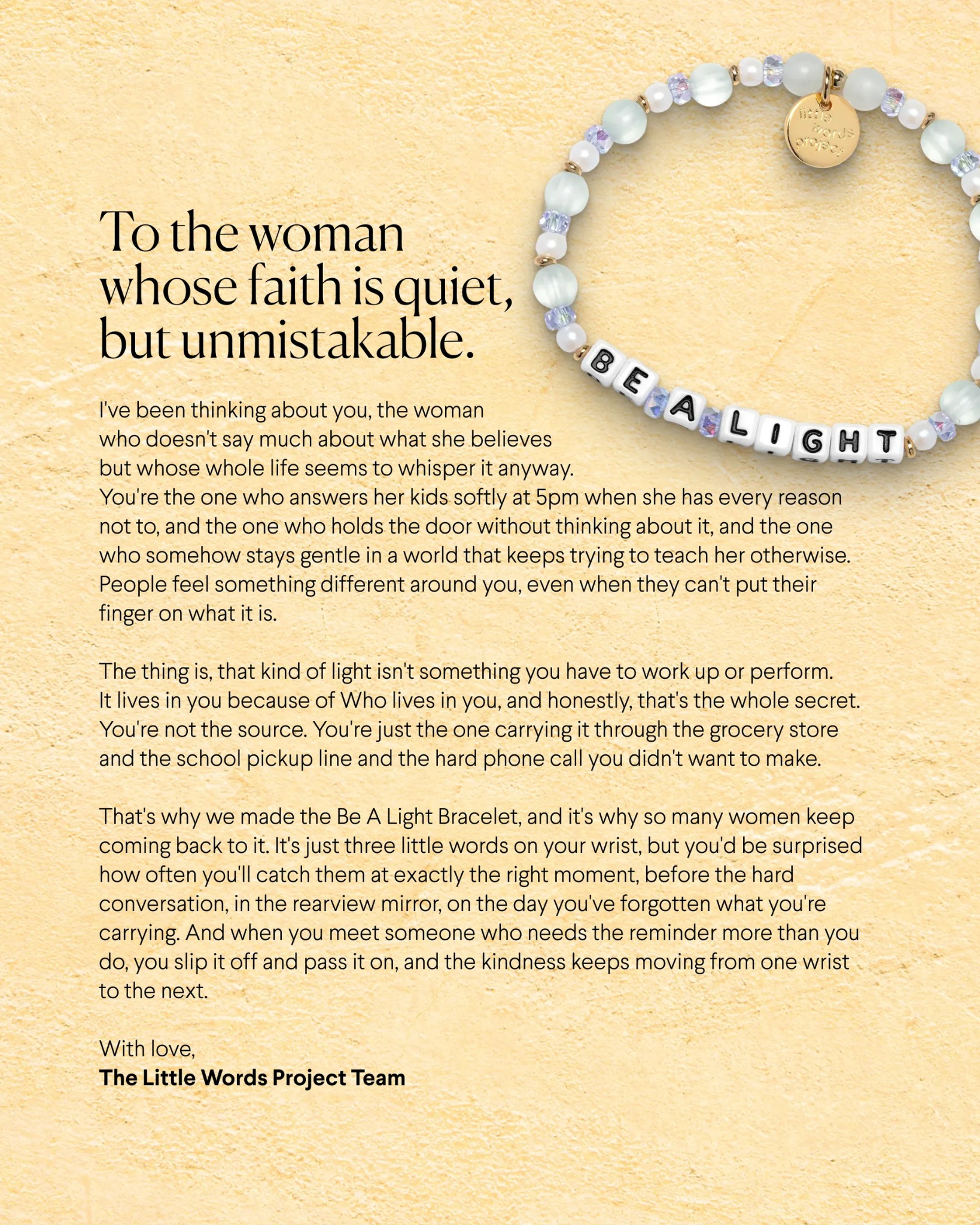 Little Words Project Facebook ad
