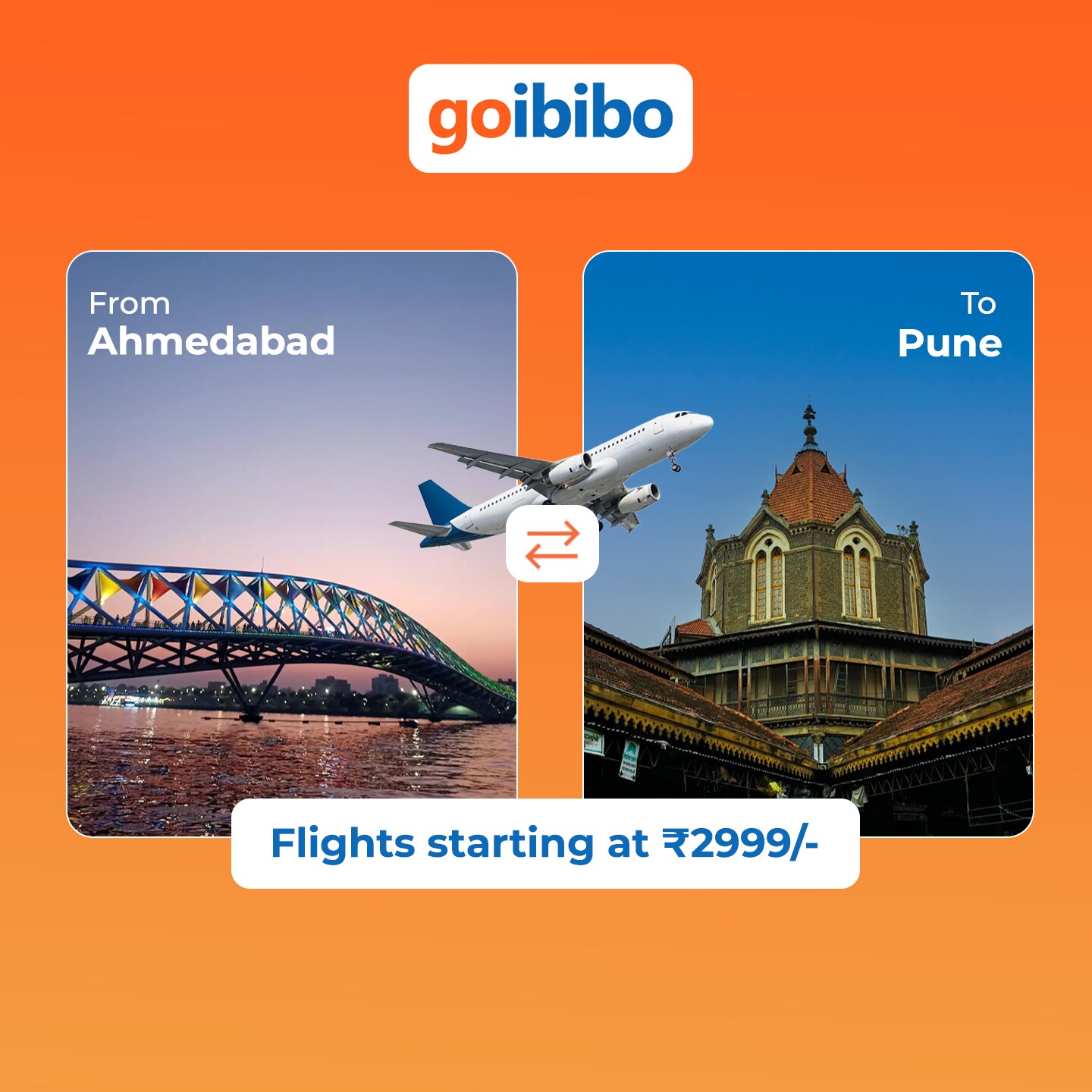Goibibo Facebook ad