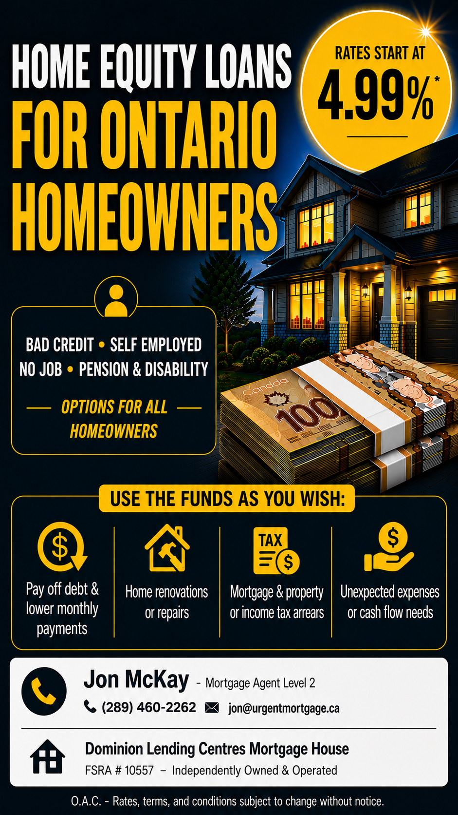 Jon McKay - Urgentmortgage.ca Facebook ad from Jun 17, 2026