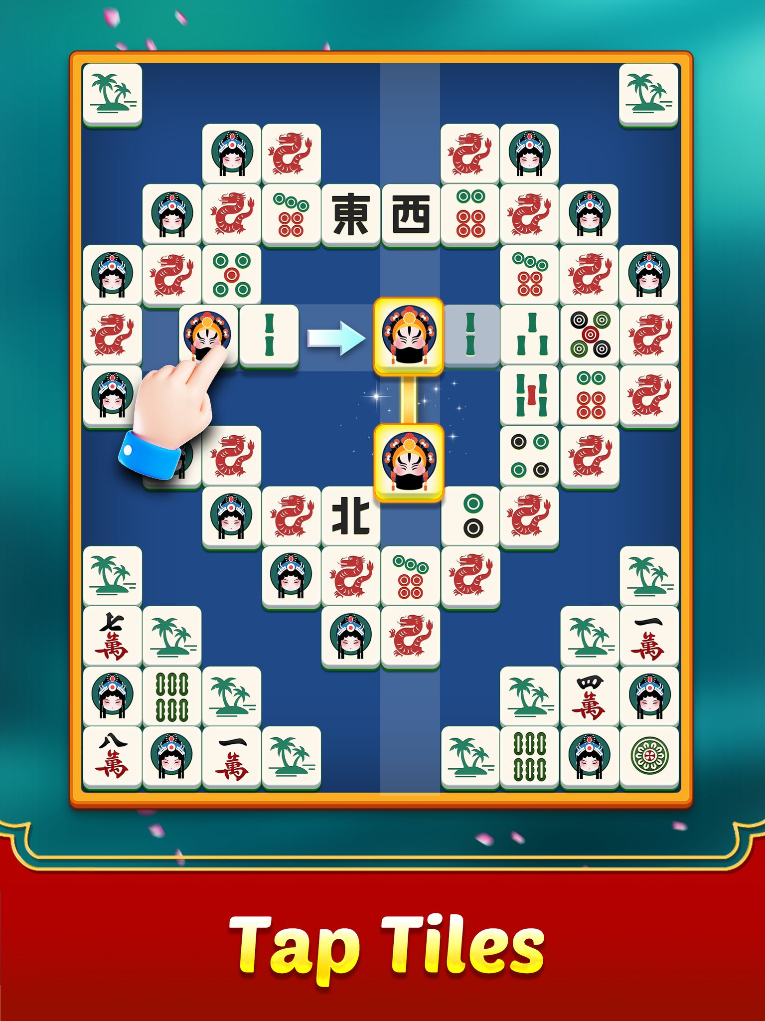Mahjong Sprint Facebook ad