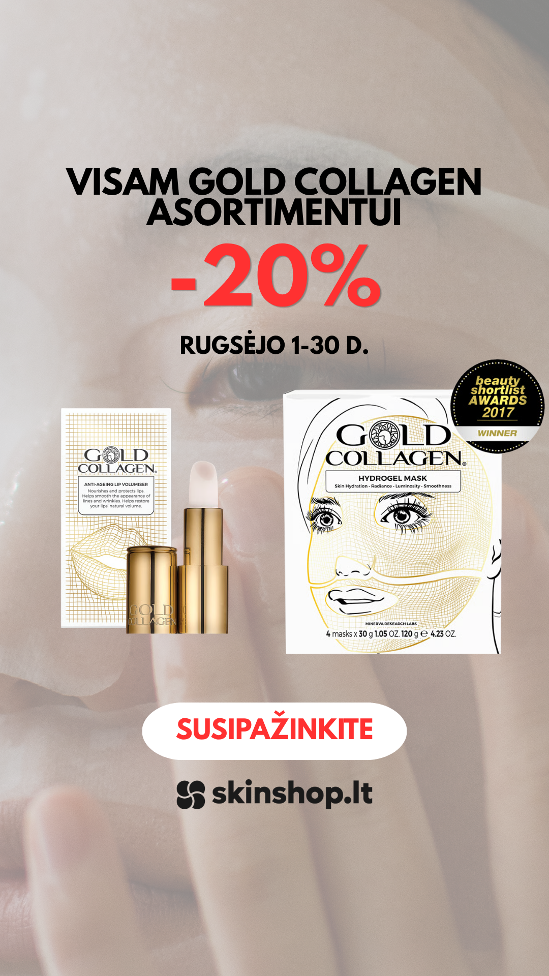 Skinshop Facebook ad