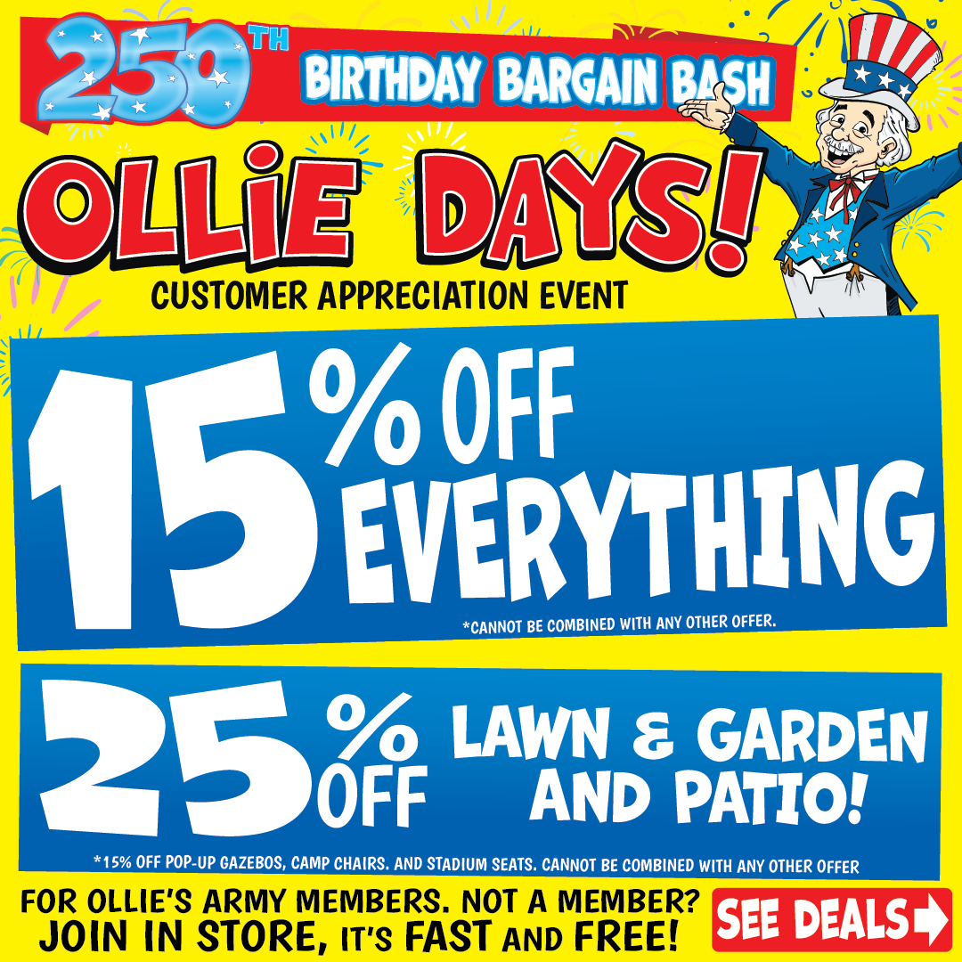 Ollie's Facebook ad