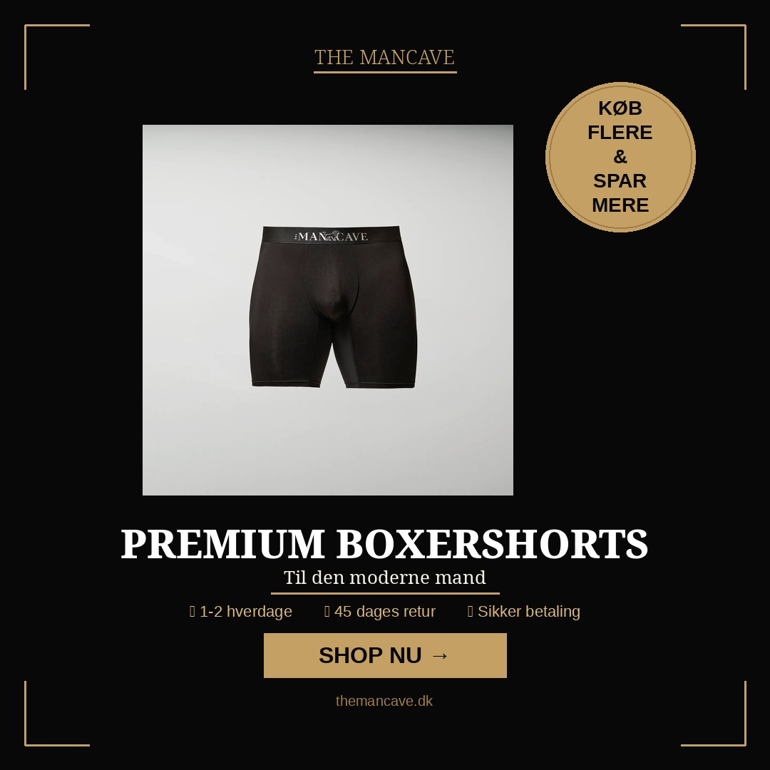 The Mancave Facebook ad