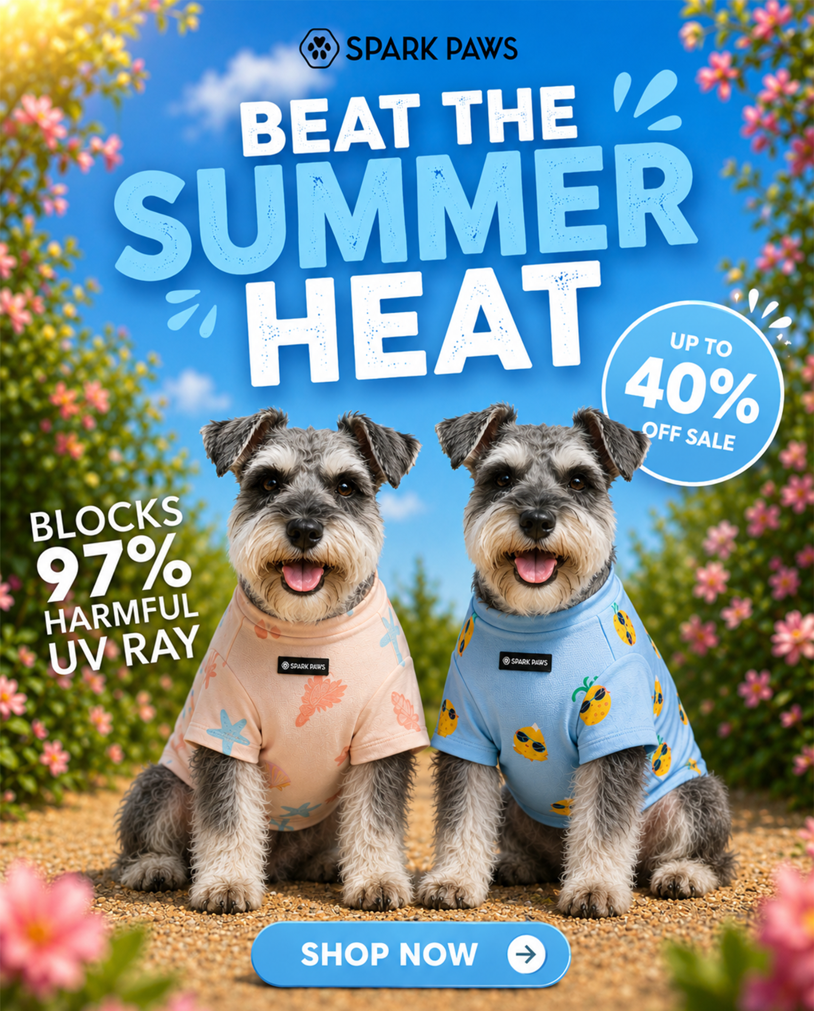 Spark Paws Facebook ad
