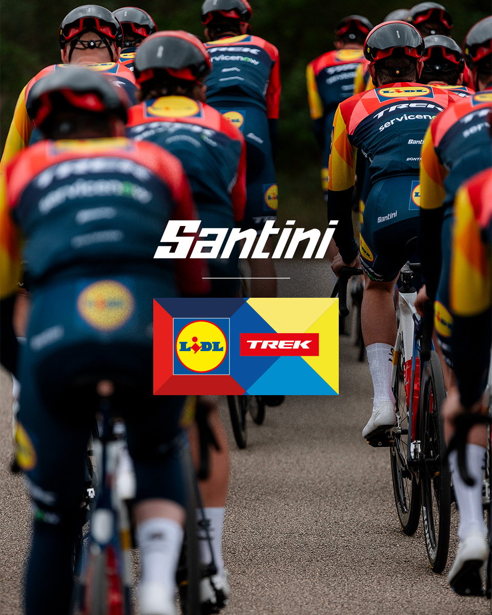Santini Cycling Wear Facebook ad: COLLEZIONE LIDL-TREK