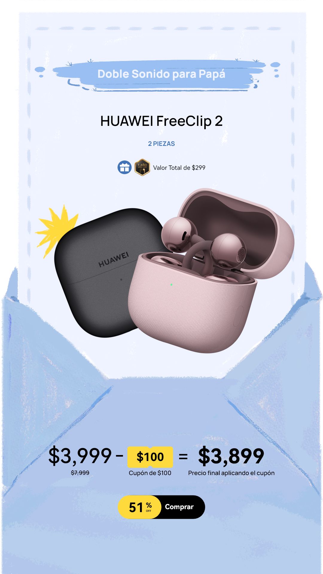 Huawei Mobile Facebook ad