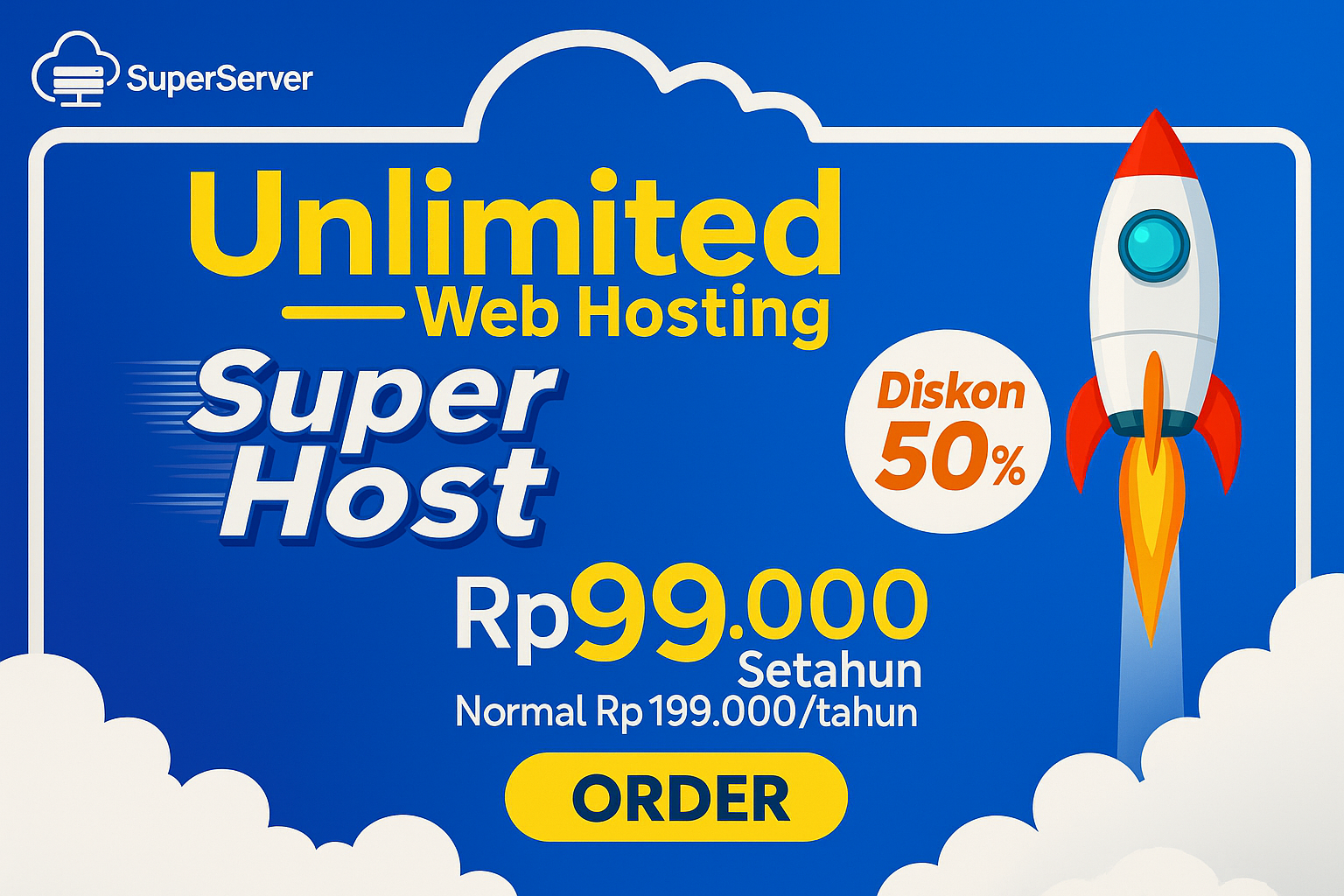 Super Server Indonesia Facebook ad