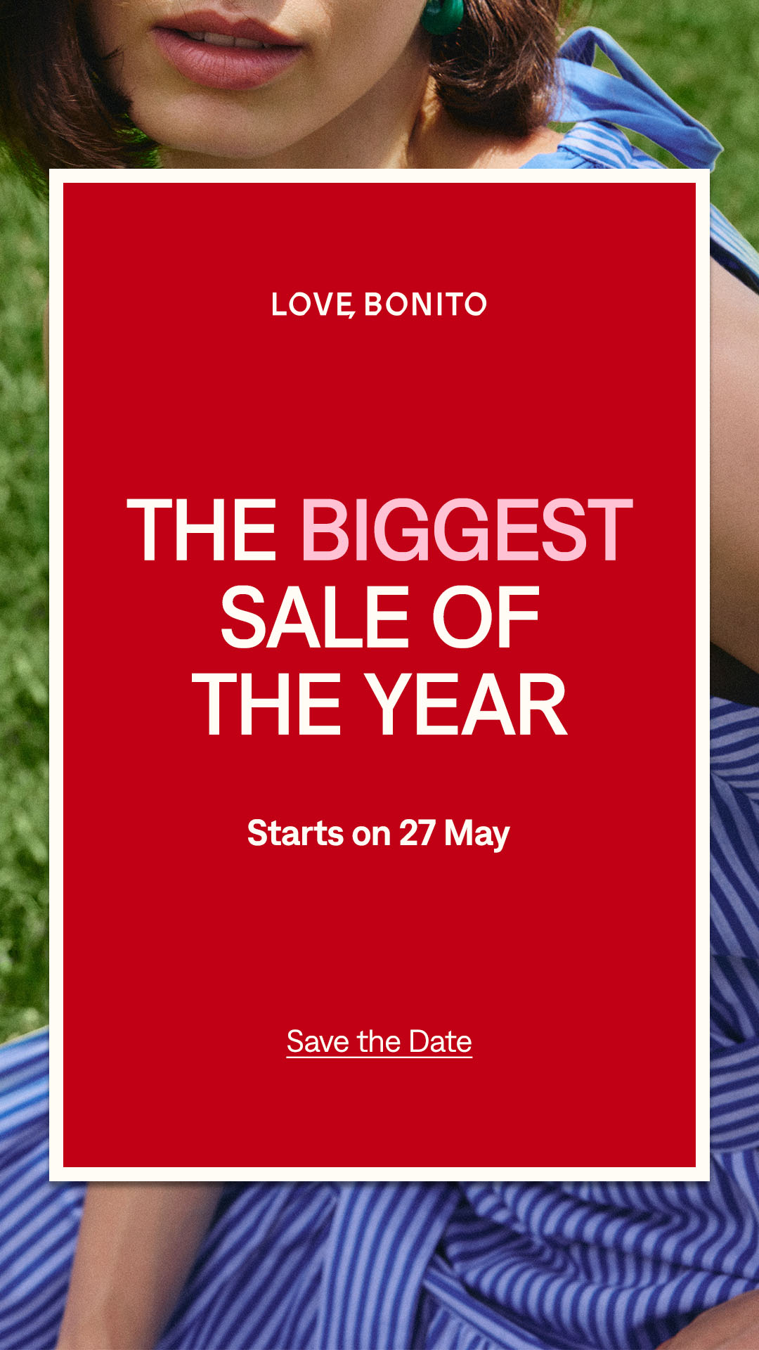 Love, Bonito Facebook ad from May 24, 2026