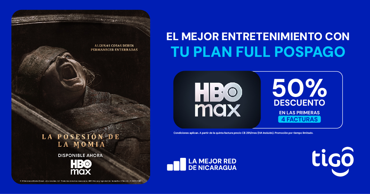 Tigo Nicaragua Facebook ad