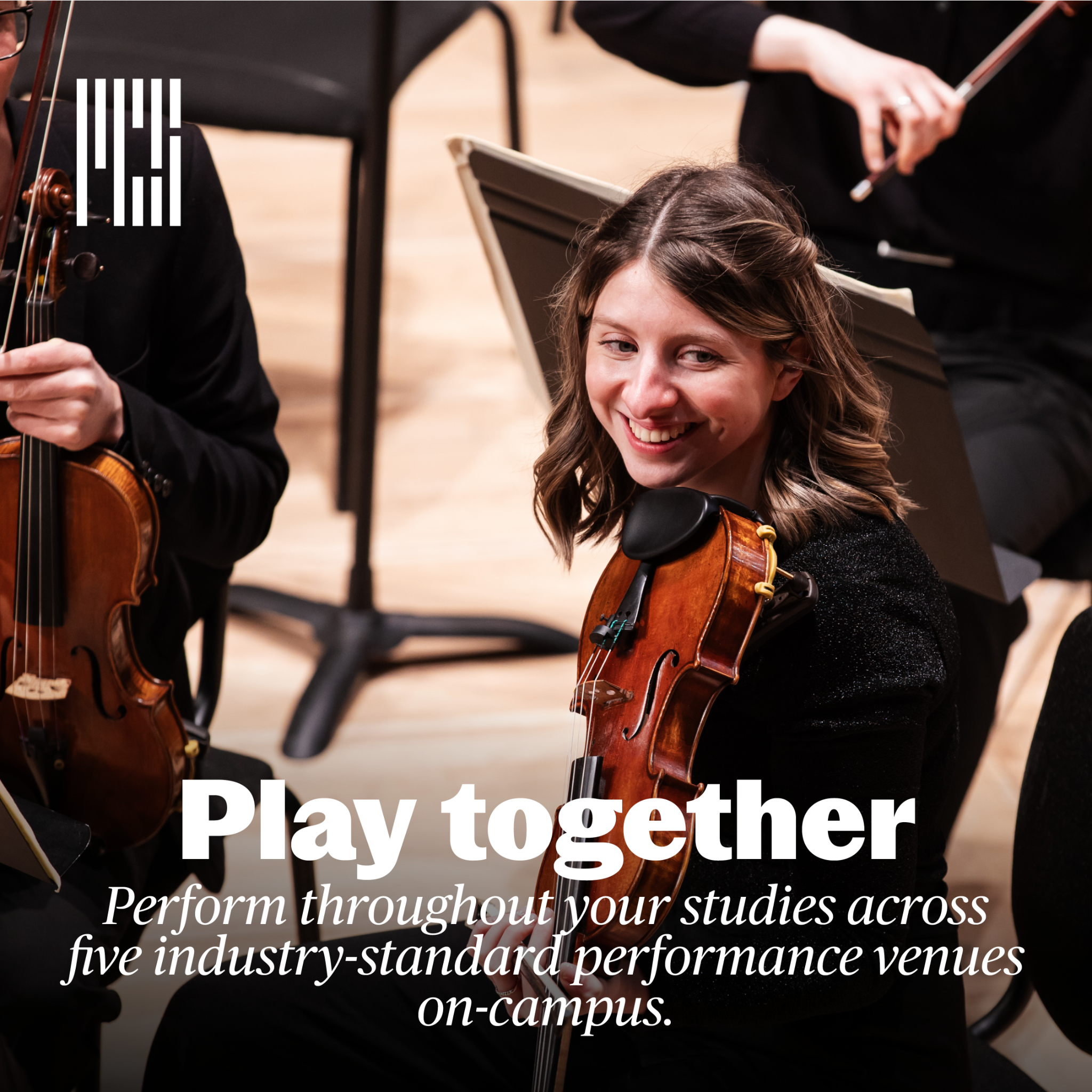 Royal Conservatoire of Scotland Facebook ad: Collaborate across artforms, work with world-class…
