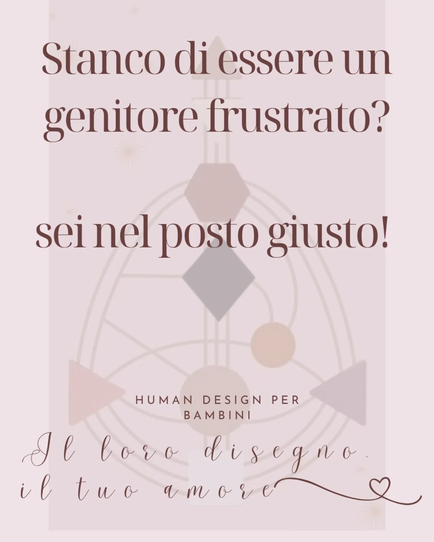 ilorodisegno_iltuoamore Facebook ad: Ti senti stanca, frustrata, in colpa…