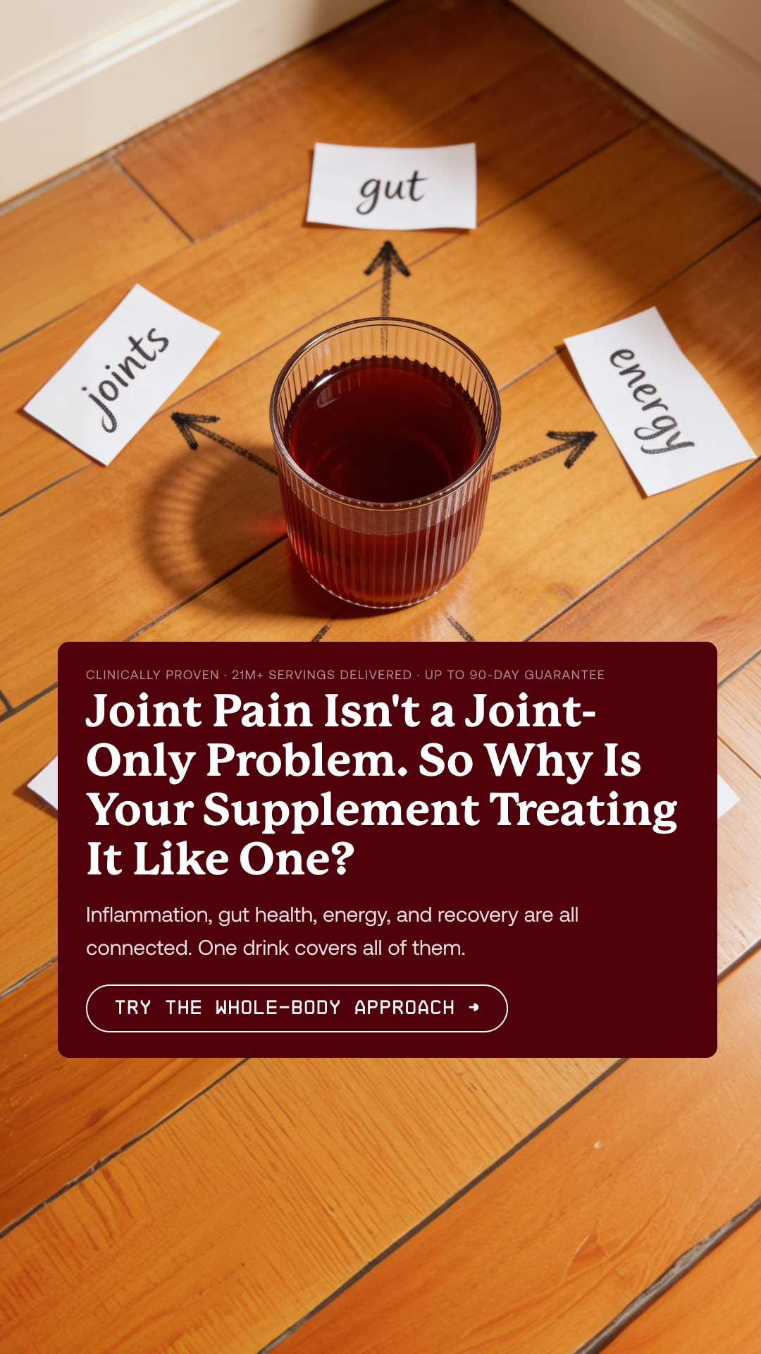 IM8 Health Facebook ad