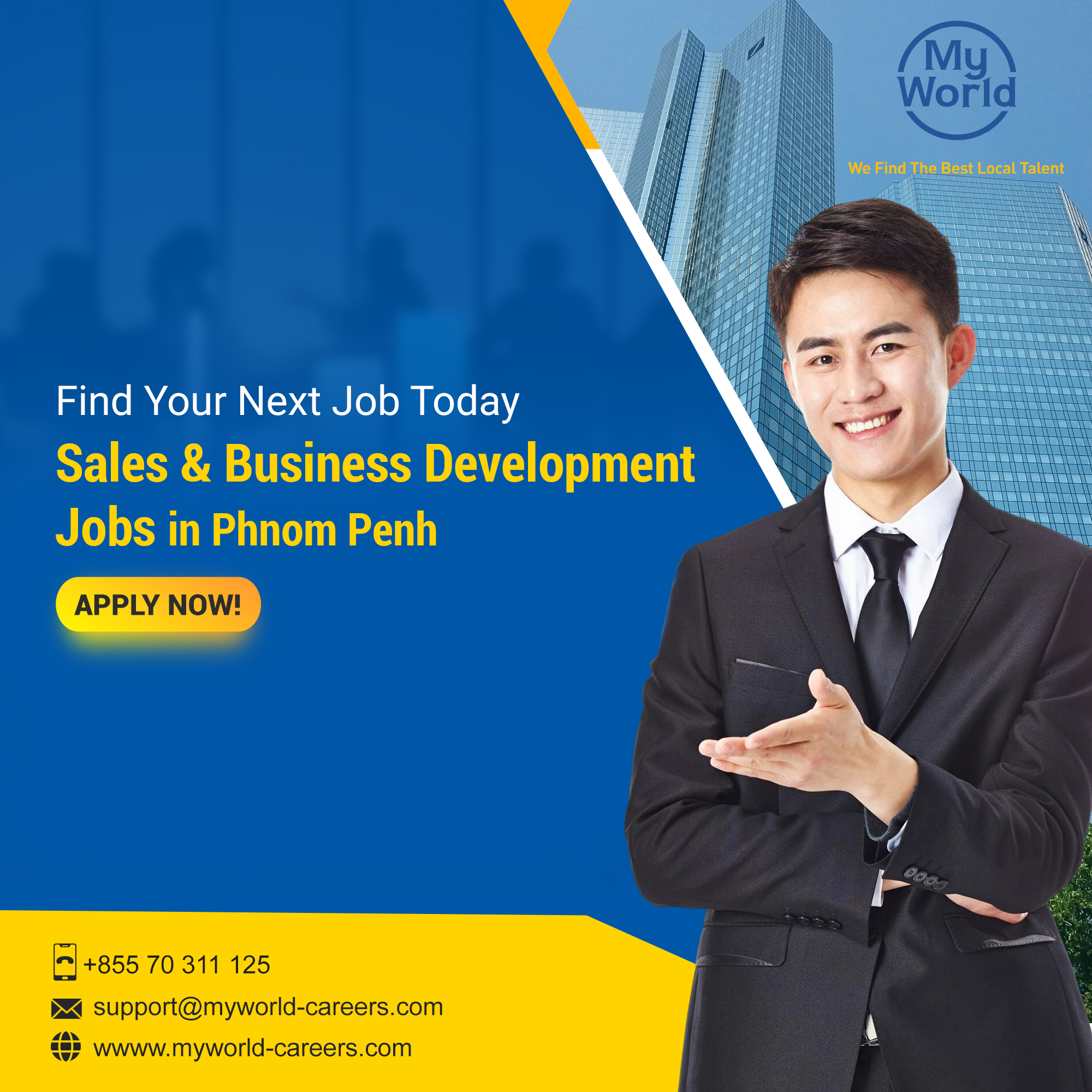 MyWorld Careers Cambodia Facebook ad
