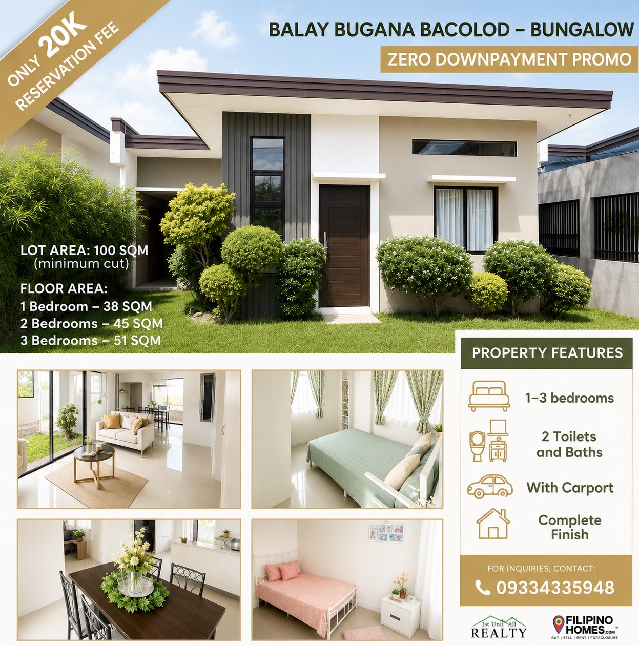 Balay Bugana - House and Lot For Sale in Bacolod City Negros Occidental Facebook ad