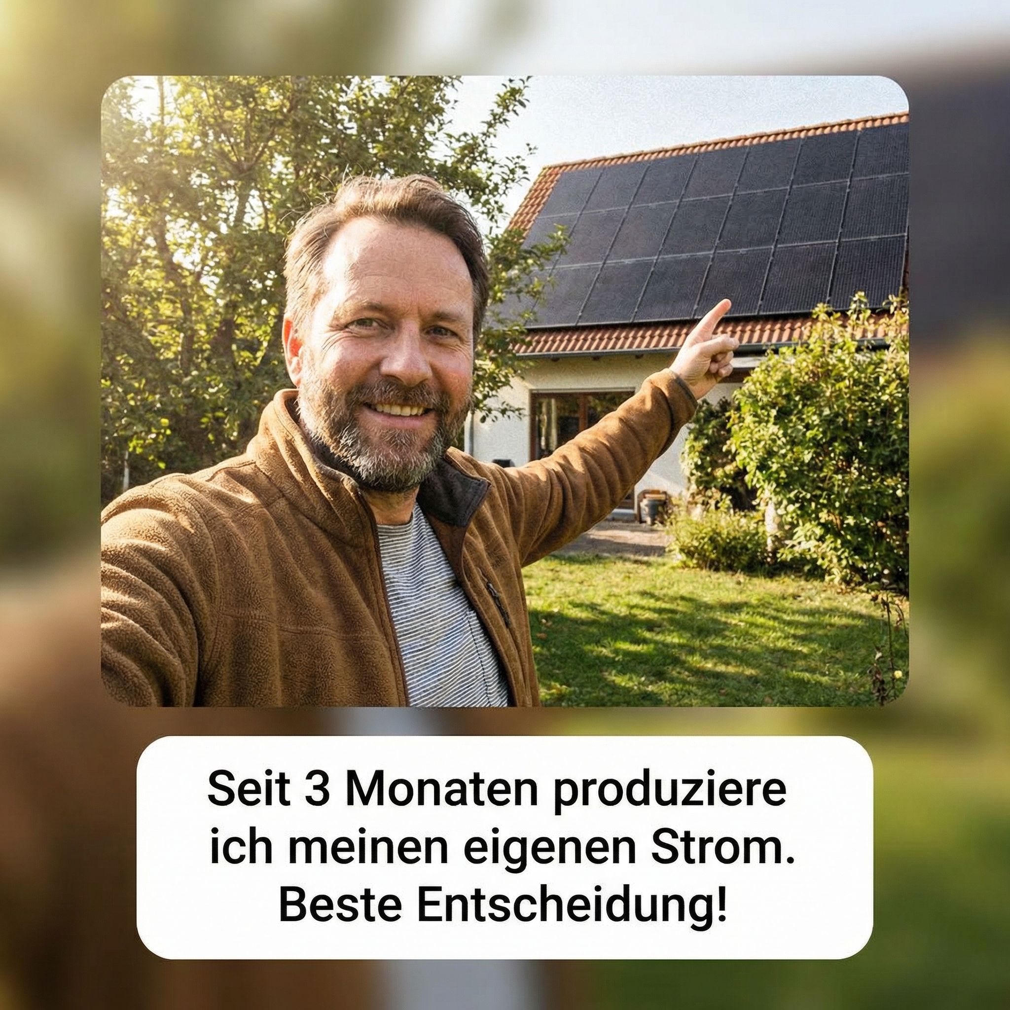 Hausfrage Facebook ad