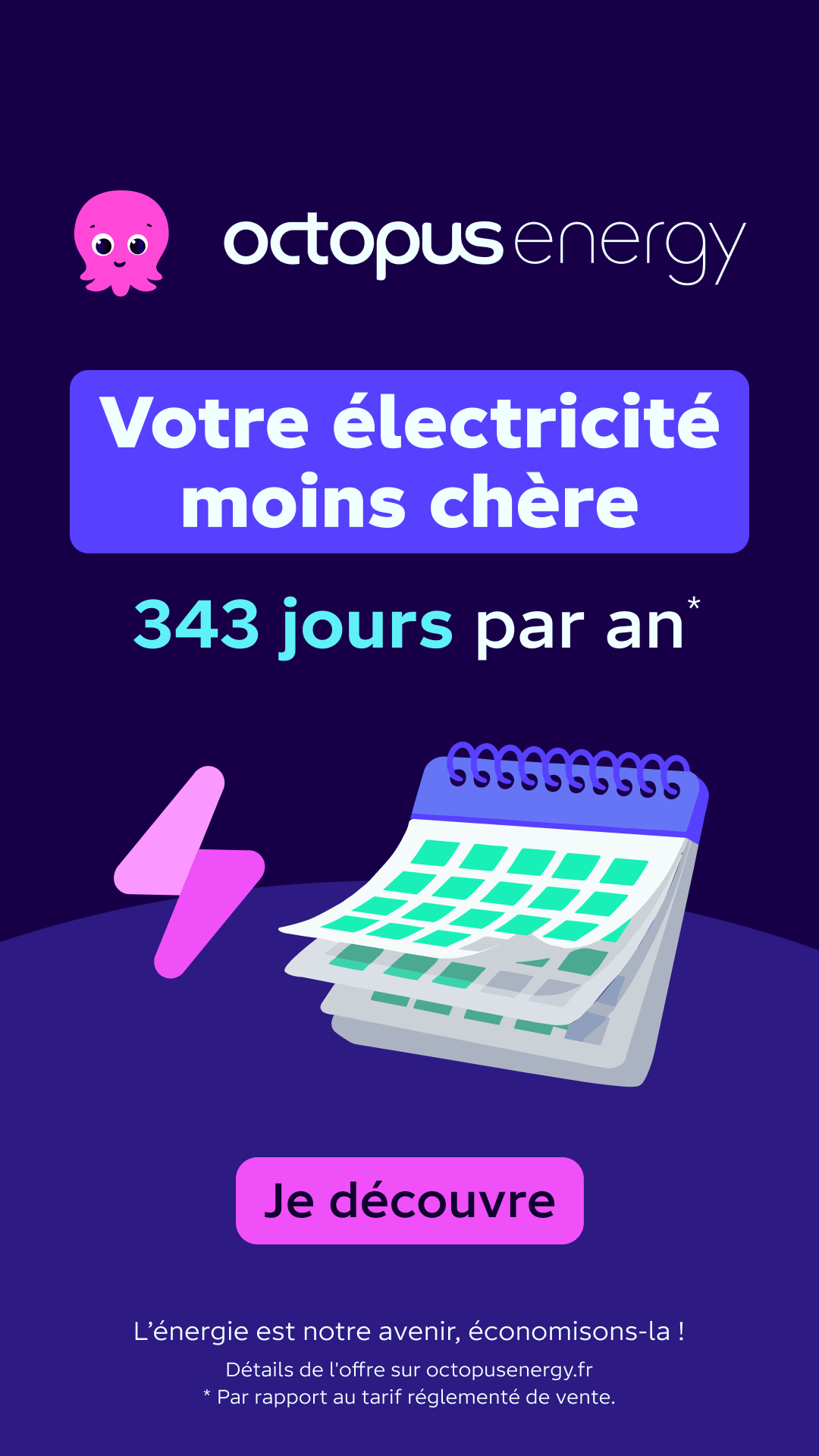 Octopus Energy Facebook ad