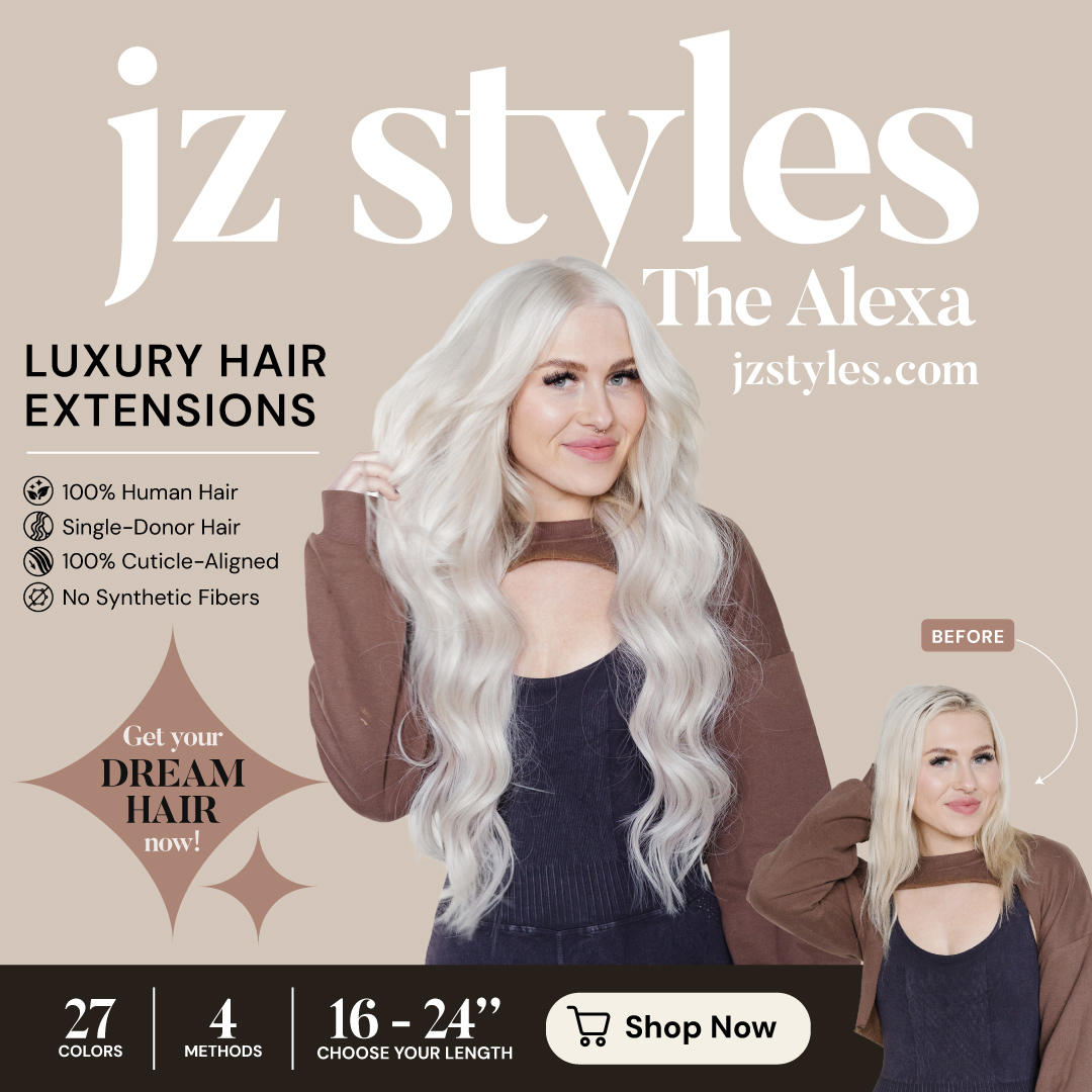 JZ Styles Co. Facebook ad: Ready for a hair transformation?