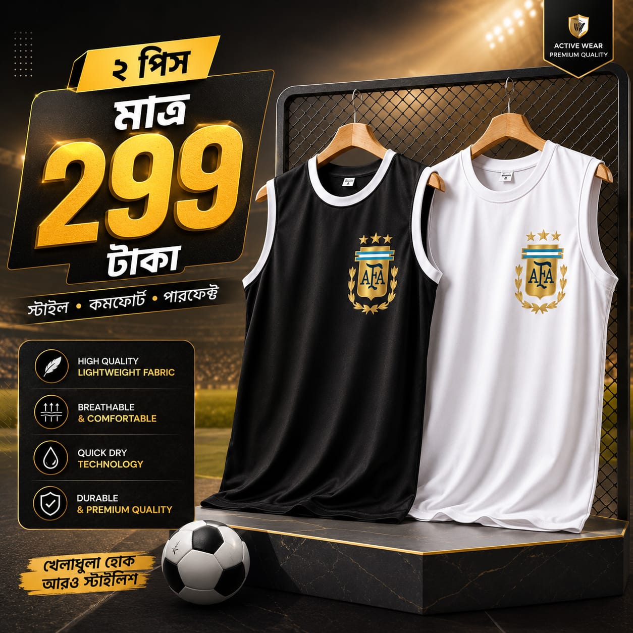 Bondhon bazar.com Facebook ad: ২ পিস মাত্র ২৯৯ টাকা!