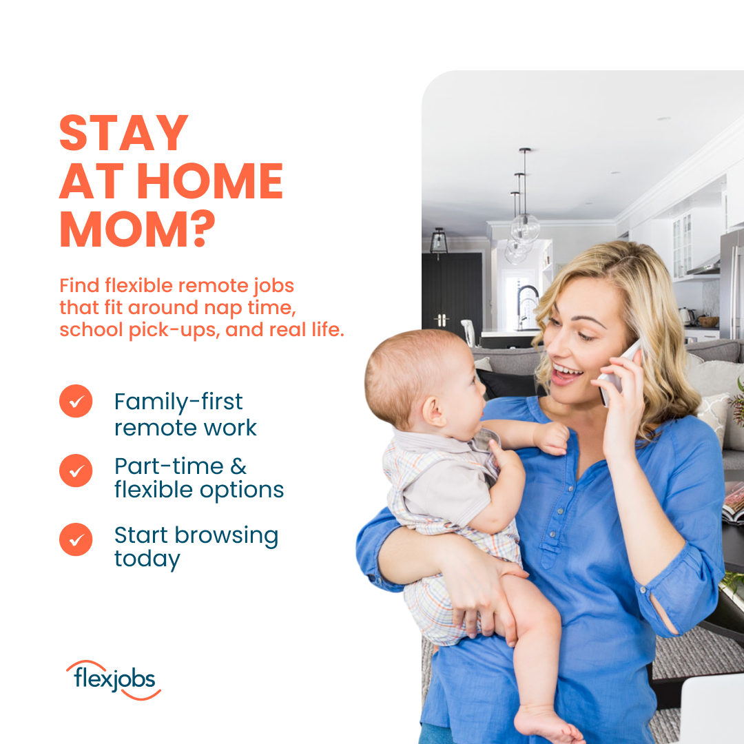 FlexJobs Facebook ad