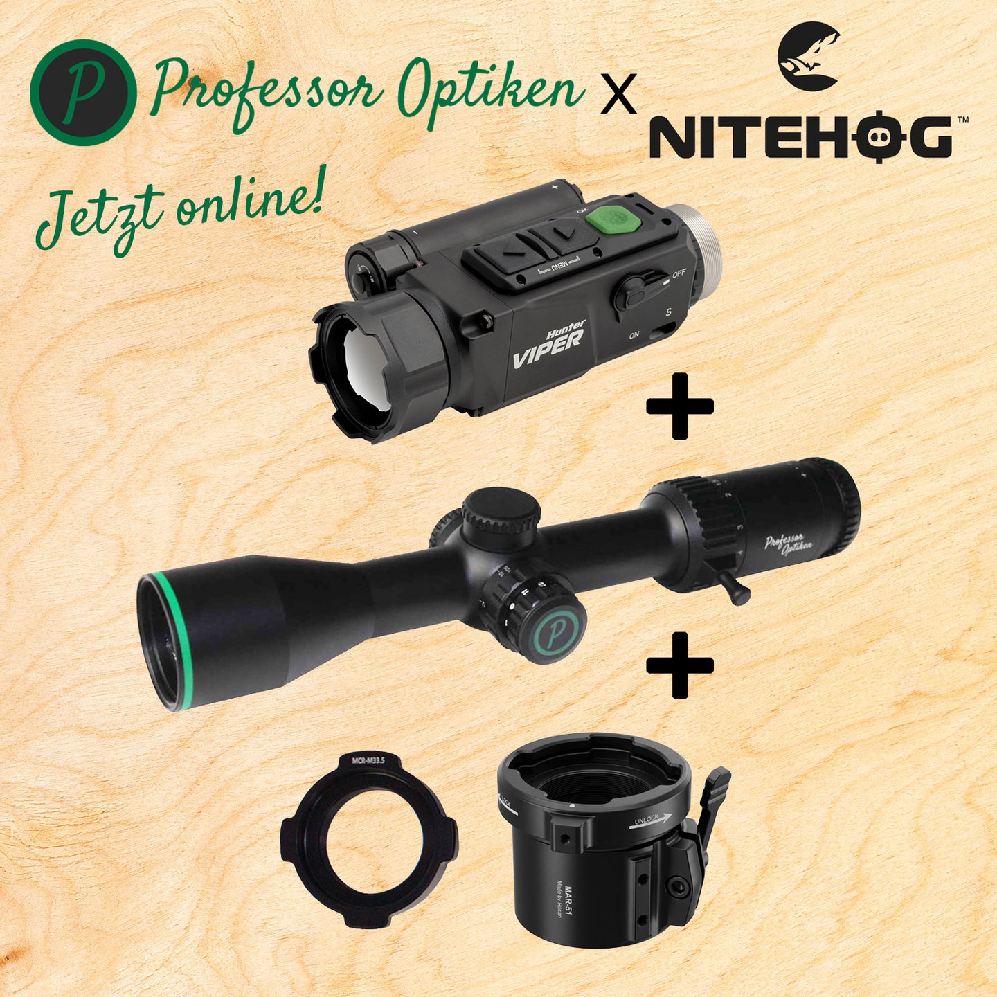 Professor Optiken GmbH Facebook ad: Nitehog