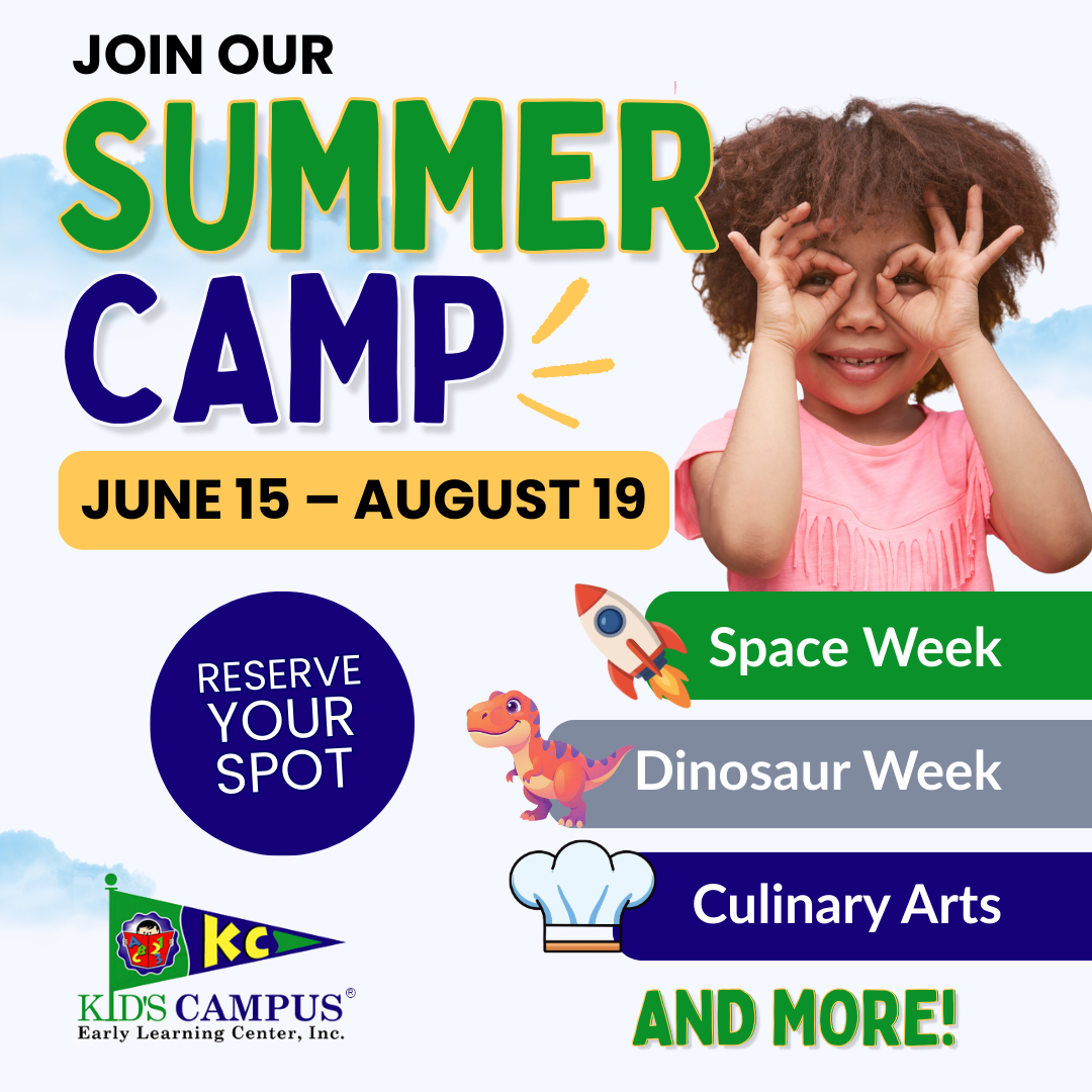 Kid's Campus Facebook ad: Summer adventure starts here