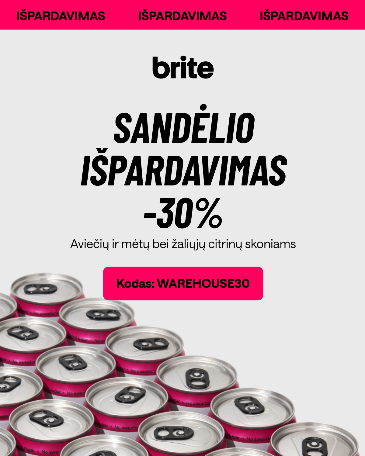 Brite Facebook ad