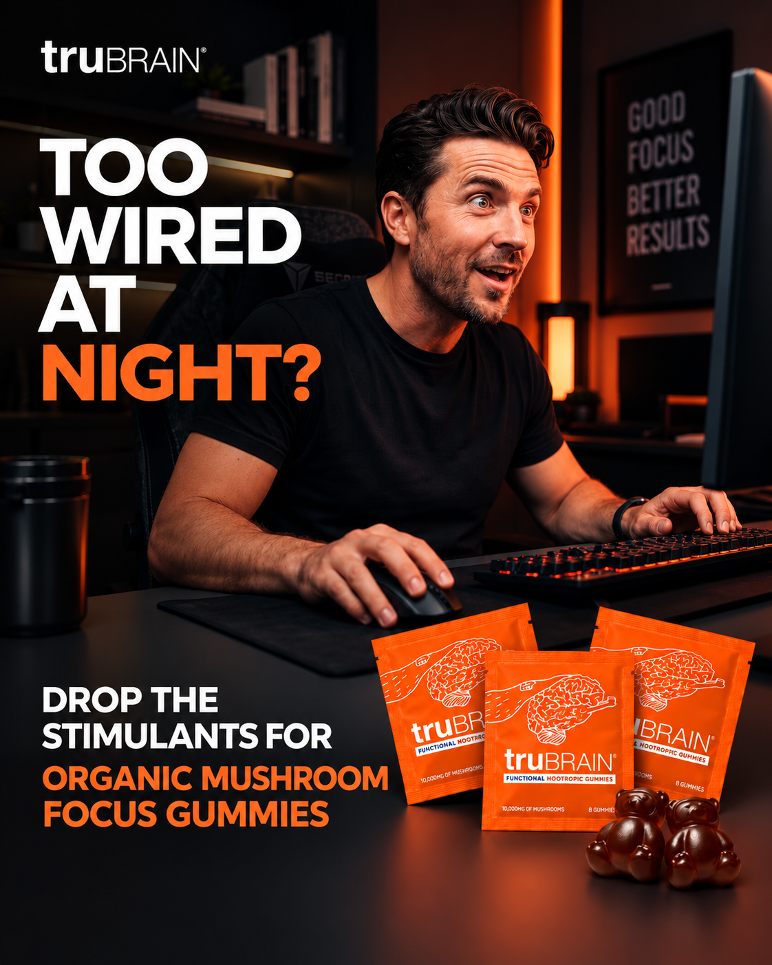 TruBrain Facebook ad