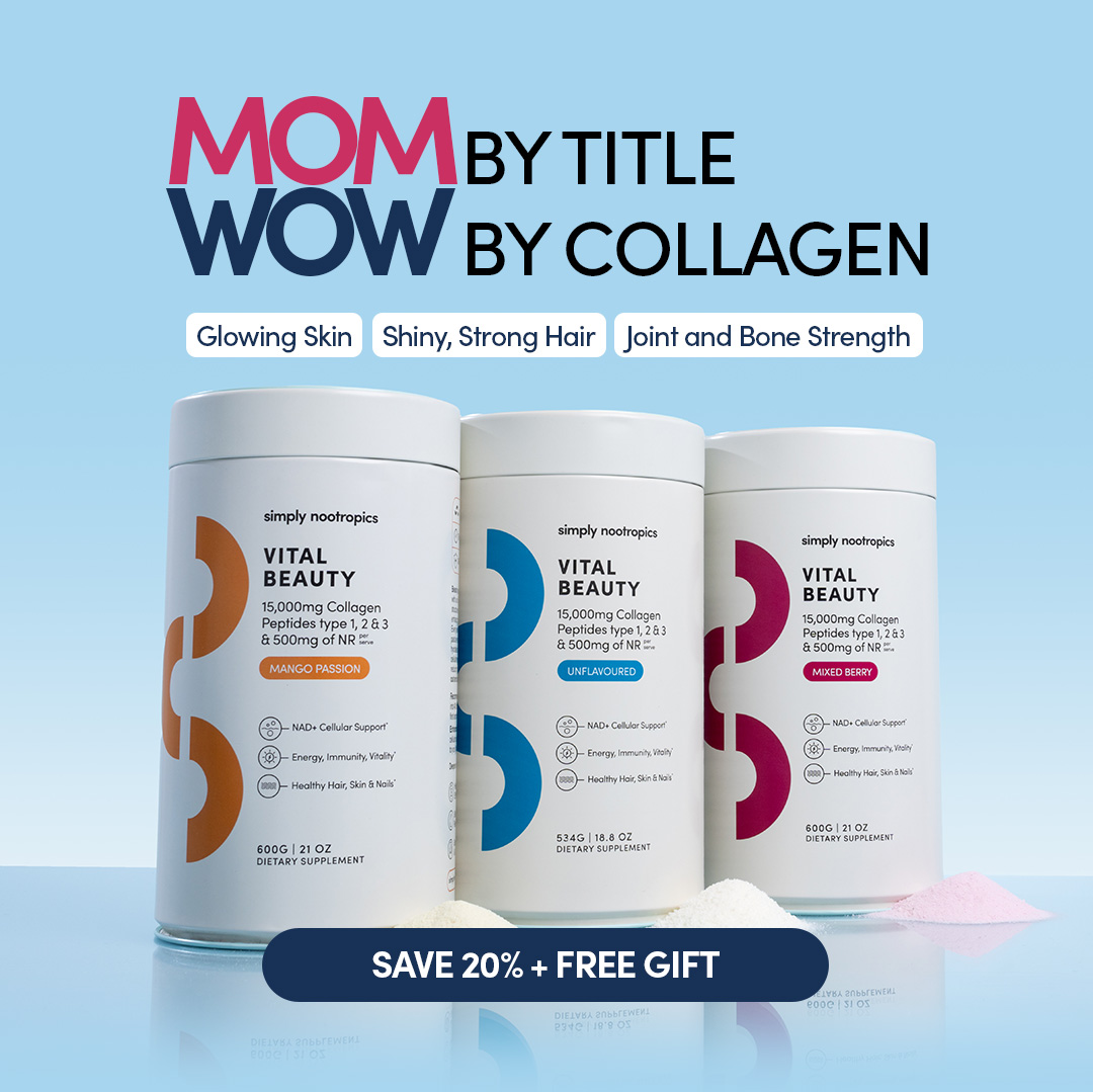 Simply Nootropics Facebook ad